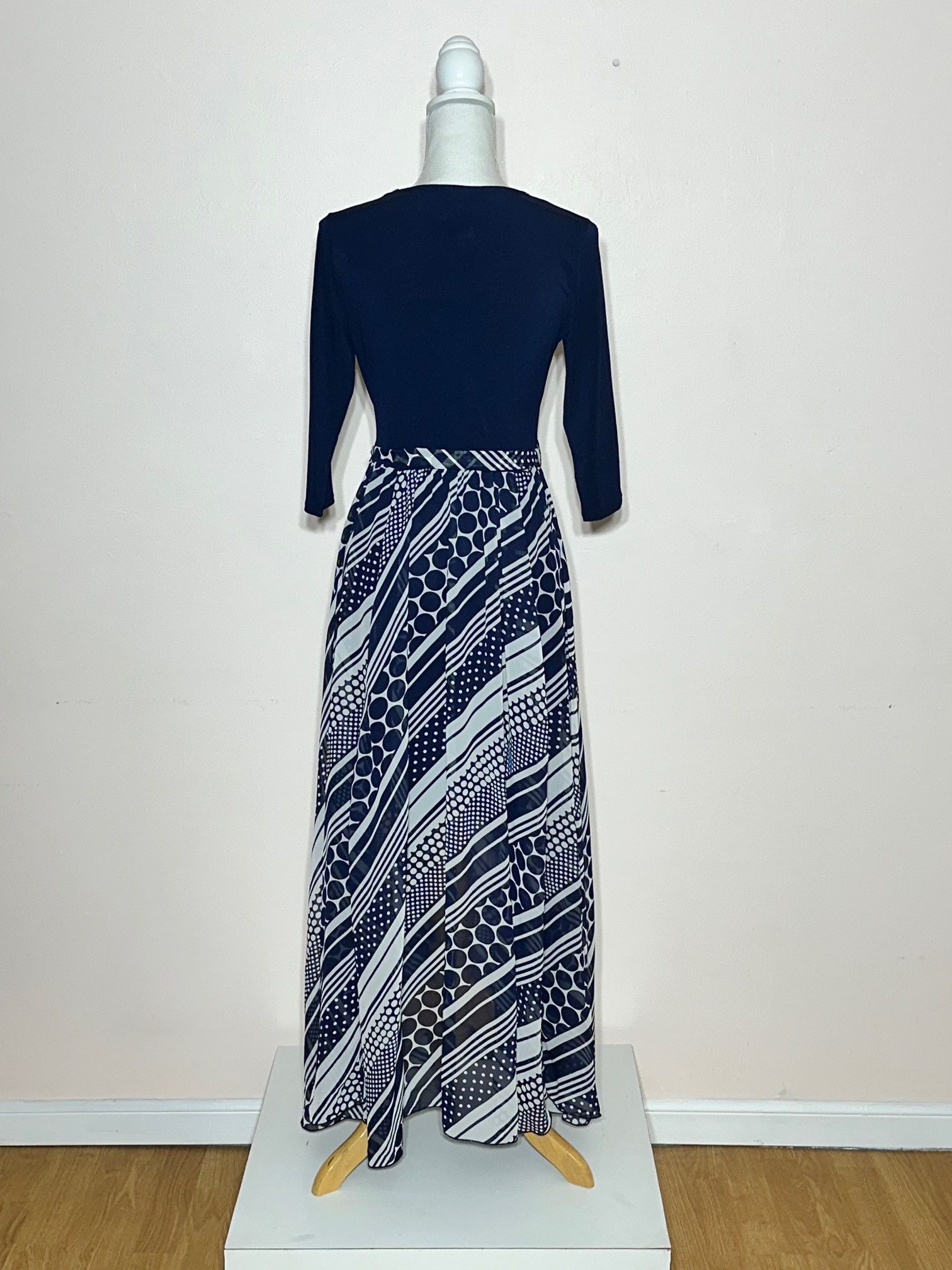 Other Kate and Lily Chiffon and Jersey Maxi Dress Size S / US 4 / IT 40 - 3 Thumbnail