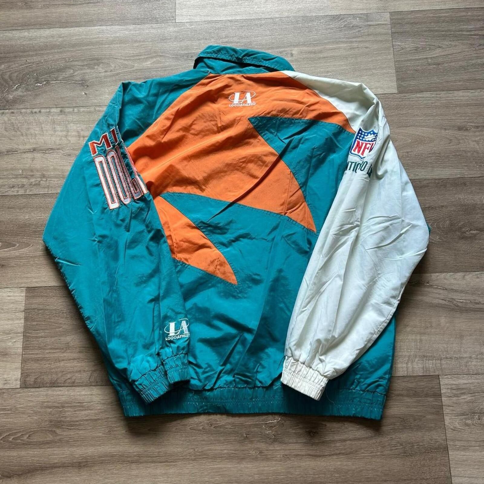 Other Vintage 90’s Miami Dolphins NFL Sharktooth Jacket Size L Size US L / EU 52-54 / 3 - 4 Thumbnail