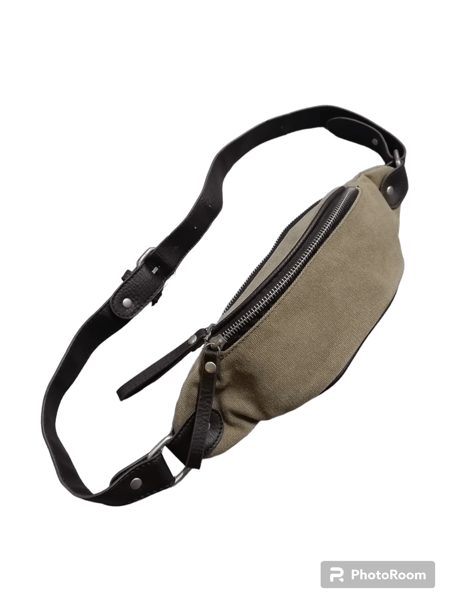 Unbrand Canvas Small Crossbody Waist Bag