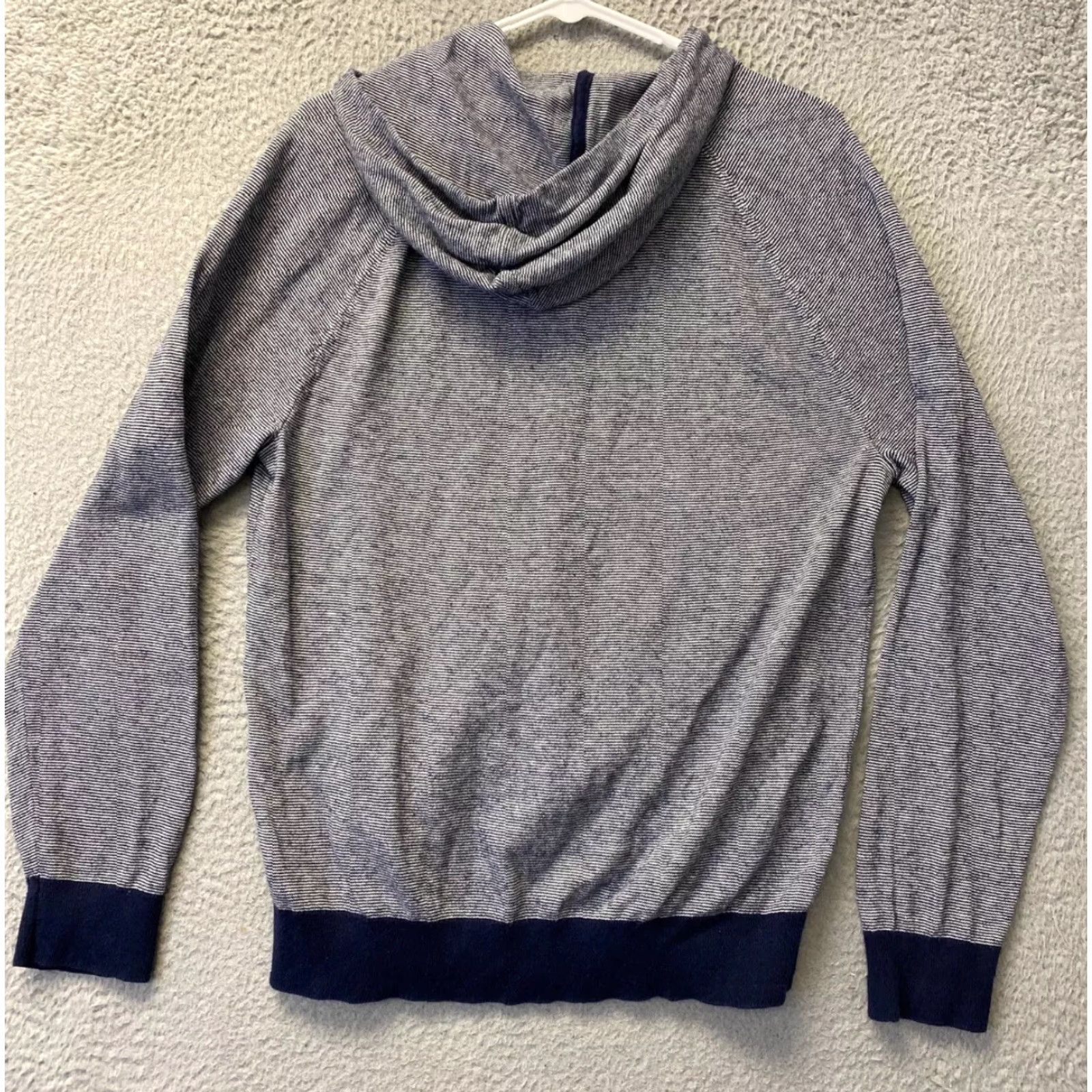 Banana Republic VINTAGE Banana Republic Sweater Womens M Athletic Hoodie Stretch Jacket /109-27 Size M / US 6-8 / IT 42-44 - 8 Thumbnail