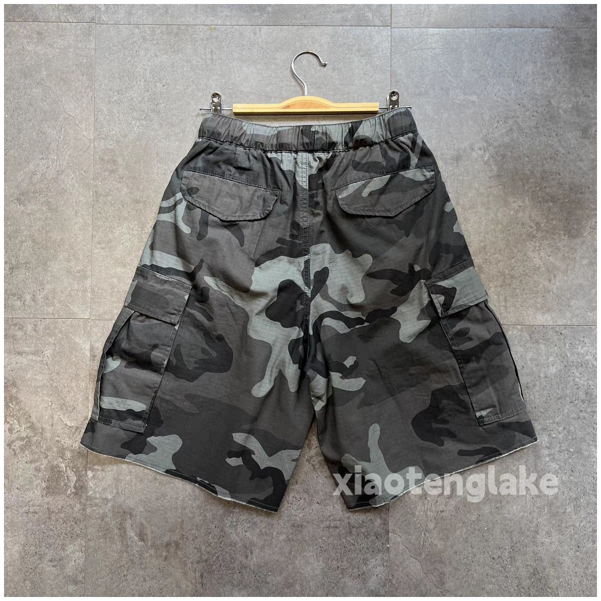 Vintage otl supreme Stussy style baggy military cargo shorts Size US 36 / EU 52 - 2 Thumbnail