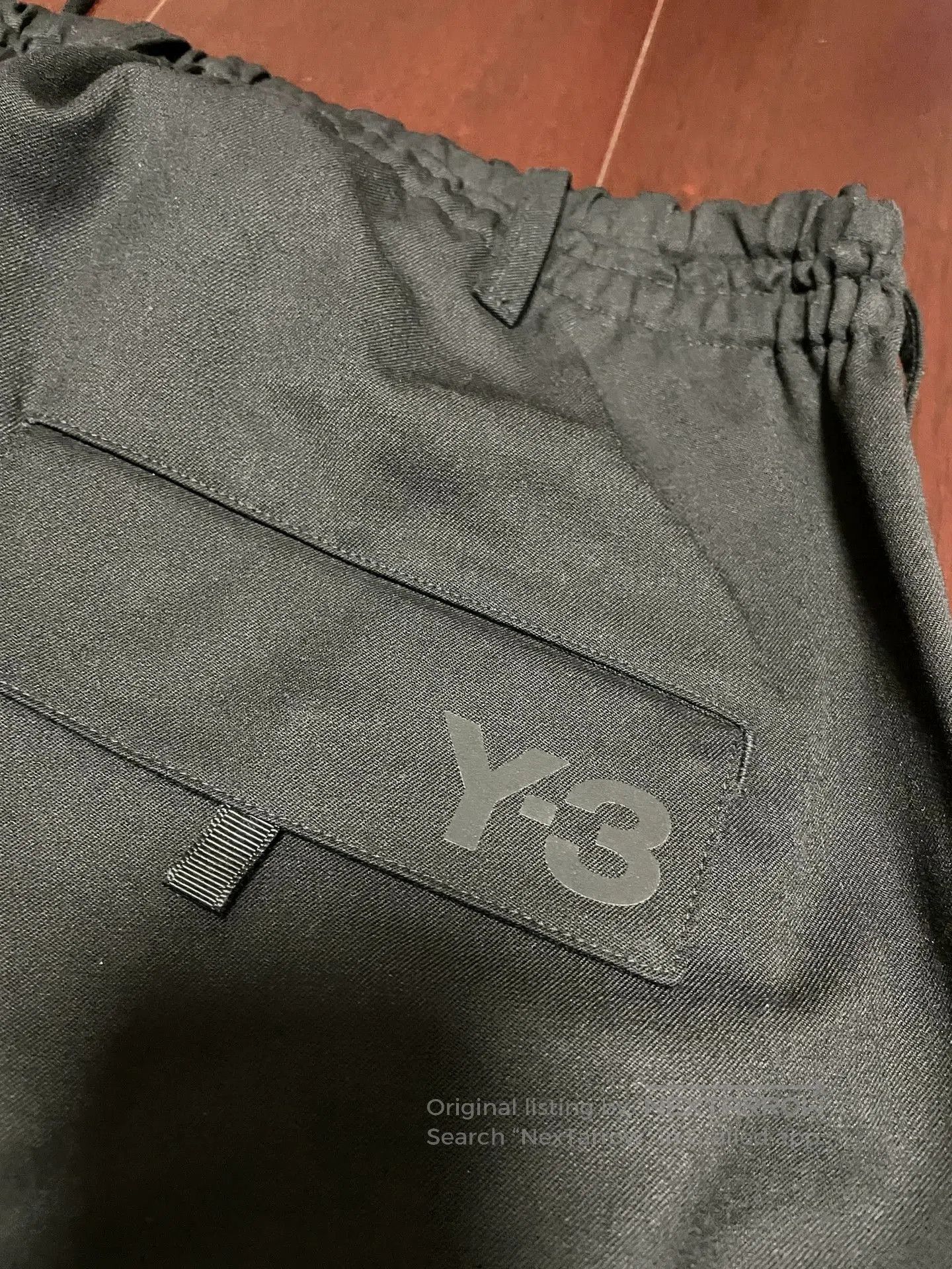 Y-3 Y-3 Loose Wool Pants in Black. Size US 32 / EU 48 - 5 Thumbnail