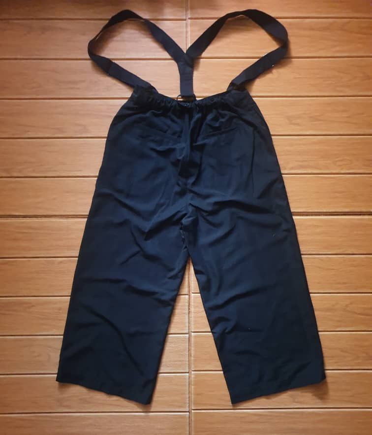 Japanese Brand Studio Clip Japanese brand black colour overall pant Size 29" - 10 Thumbnail