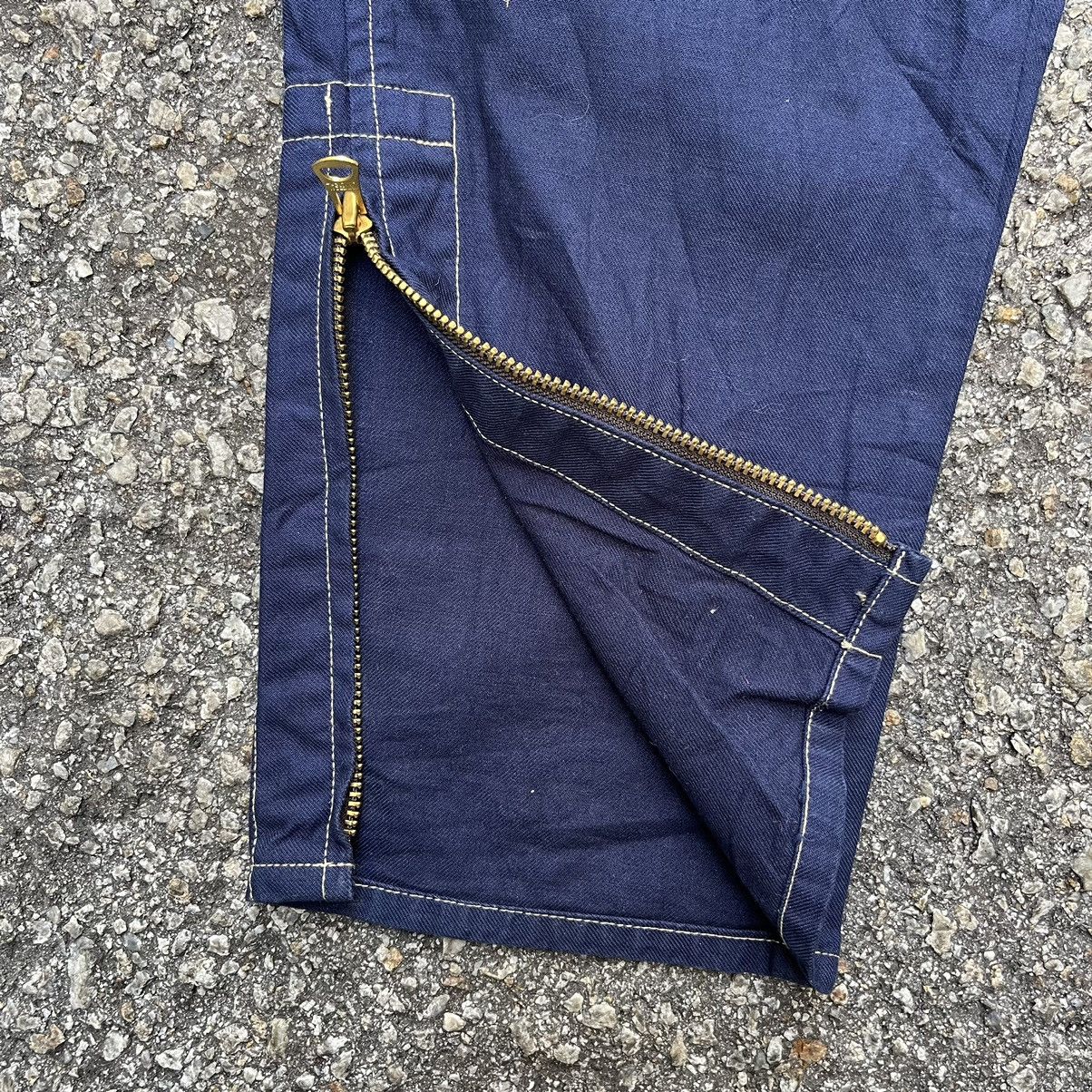 Orslow Orslow French Work Pants Navy Blue Size 3 Size US 32 / EU 48 - 2 Thumbnail
