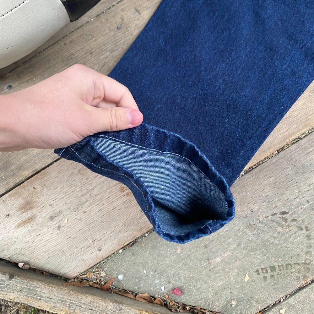 Vintage Vintage Y2K 90s Embroidered EXCO Jeans Size 30 Blue Size US 30 / EU 46 - 8 Thumbnail