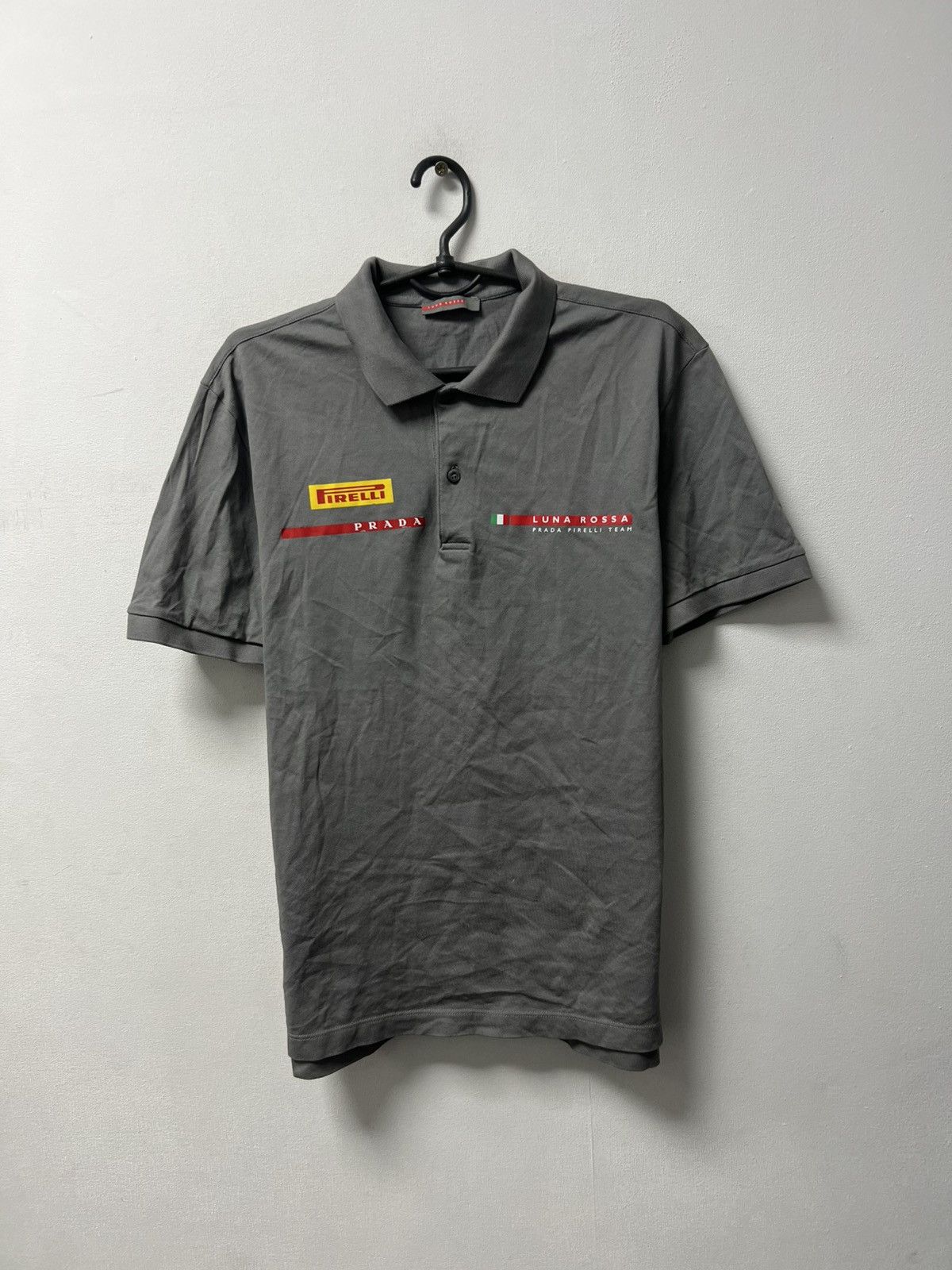 Prada Prada Pique Polo Shirt - Beyond the Line - Linnea Rossa