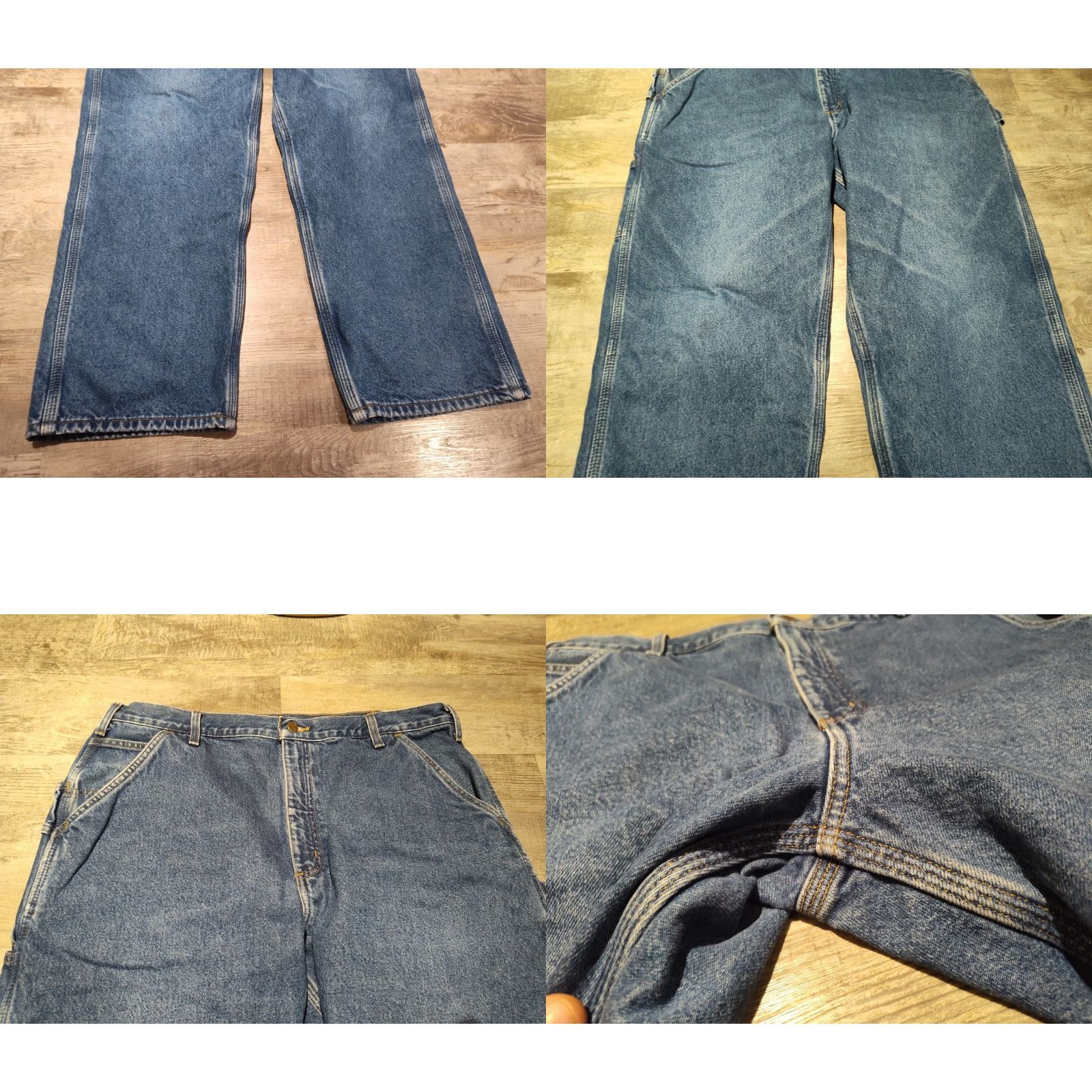 Carhartt VINTAGE Carhartt Workwear Lined Jeans Relaxed Fit Straight Size US 40 / EU 56 - 8 Thumbnail