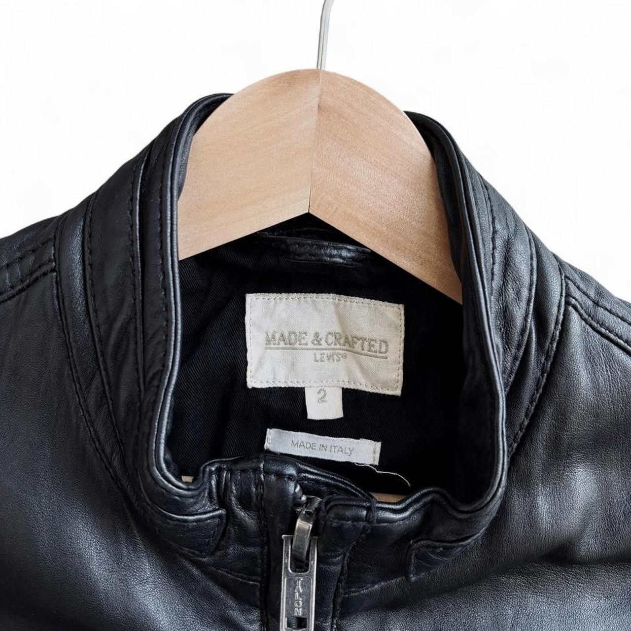Levi's Made & Crafted $850 Levi's Made & Crafted Black Sheep Leather Jacket 2 M Size US M / EU 48-50 / 2 - 2 Thumbnail