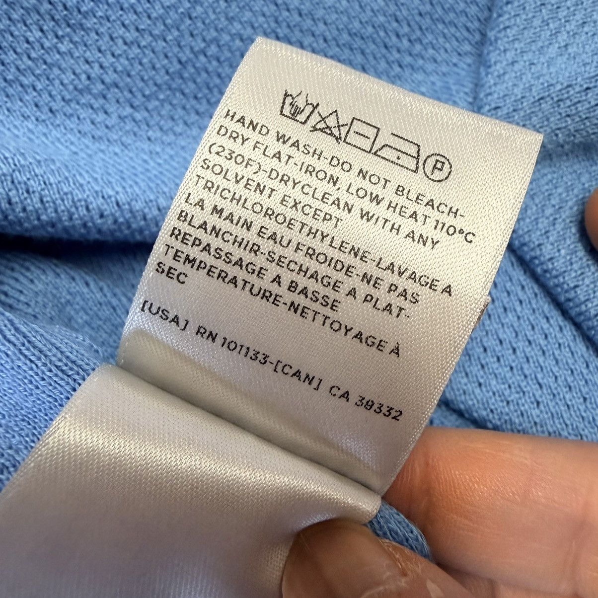 Ermenegildo Zegna Ermenegildo Zegna Knit Polo Sweater Blue Italy Sz 56 XXL Size US XL / EU 56 / 4 - 16 Thumbnail
