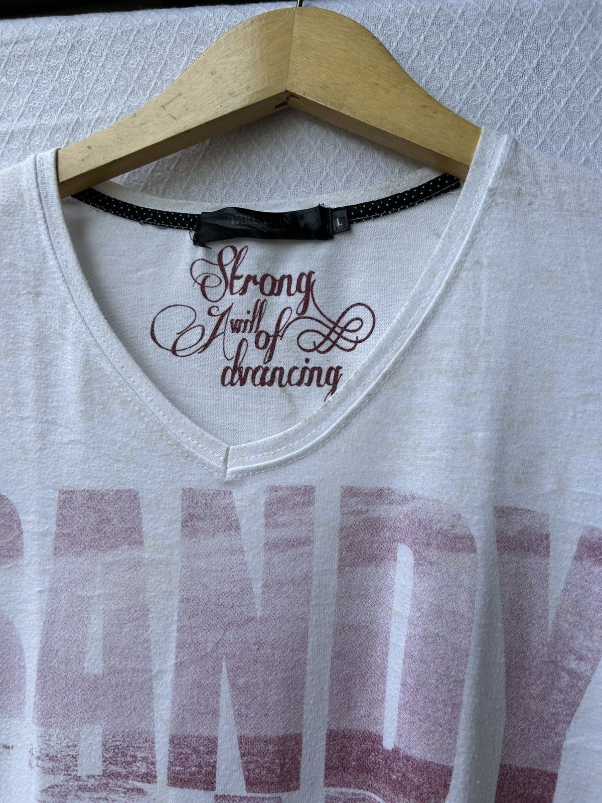 If Six Was Nine × Japanese Brand × Le Grande Bleu (L.G.B.) Thruxton strong a will of drancing poem shirt Size US M / EU 48-50 / 2 - 5 Thumbnail