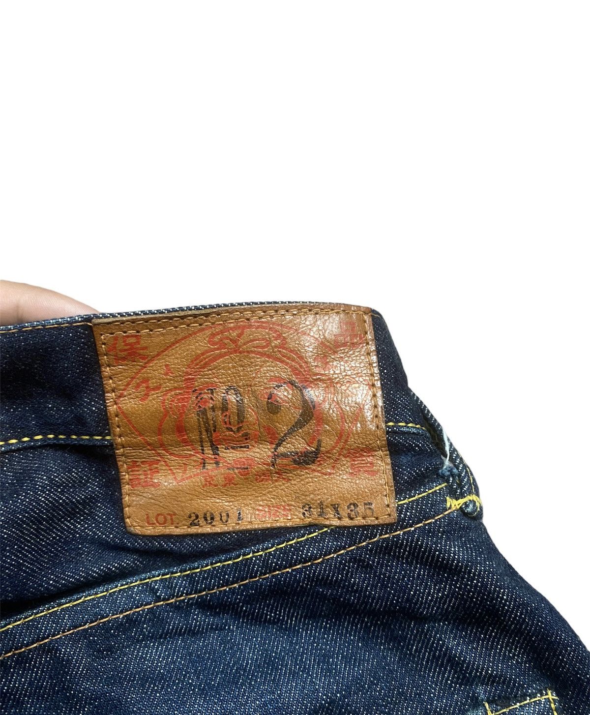 Evisu Vintage Evisu Playboy 2001 Selvedge Jeans Size US 31 - 7 Thumbnail