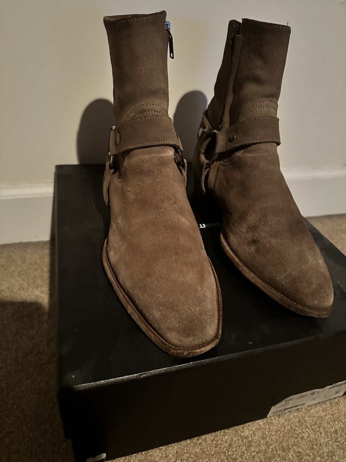 Saint Laurent Paris Saint laurent Paris X Hedi Slimane Wyatt boots Size US 7 / EU 40 - 2 Thumbnail