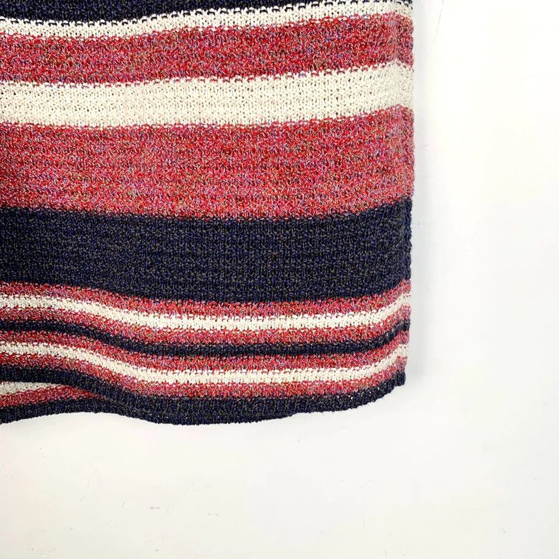 Chanel ChanelColor-blocked striped knitted casual shorts 2503-Next Size 42" / US 20 - 4 Thumbnail