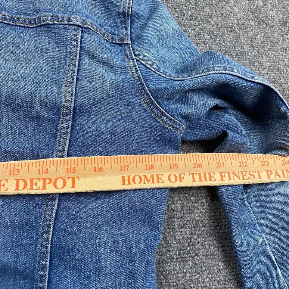 Old Navy Old Navy Denim Jacket Women's Medium Trucker Front Pockets Size M / US 6-8 / IT 42-44 - 5 Thumbnail