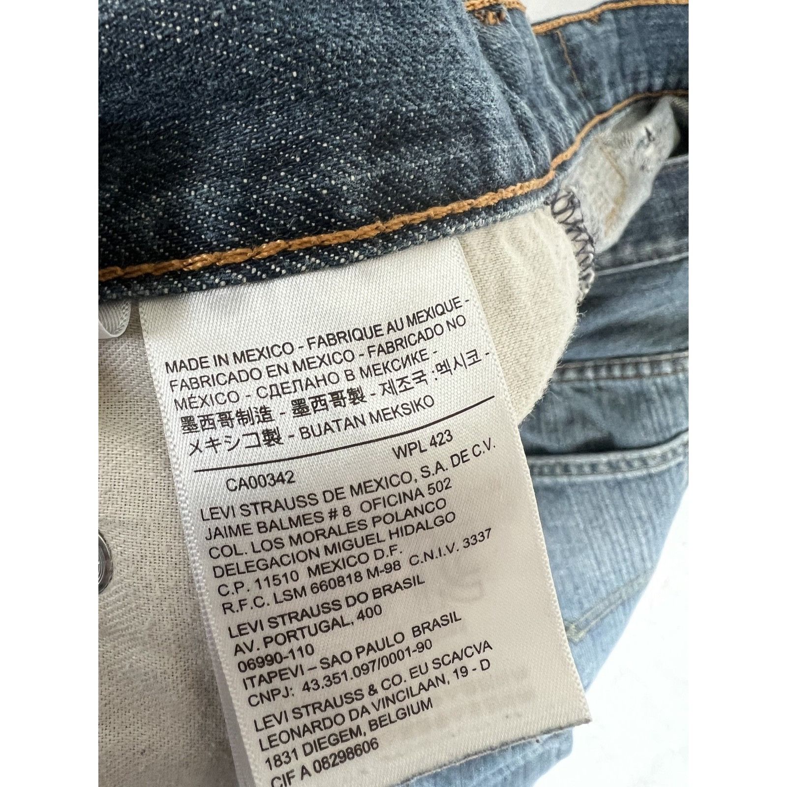 Levi's Levi’s 550 Blue Denim Jeans Size 42x29 Made In Mexico Y2K R Size US 42 / EU 58 - 4 Thumbnail