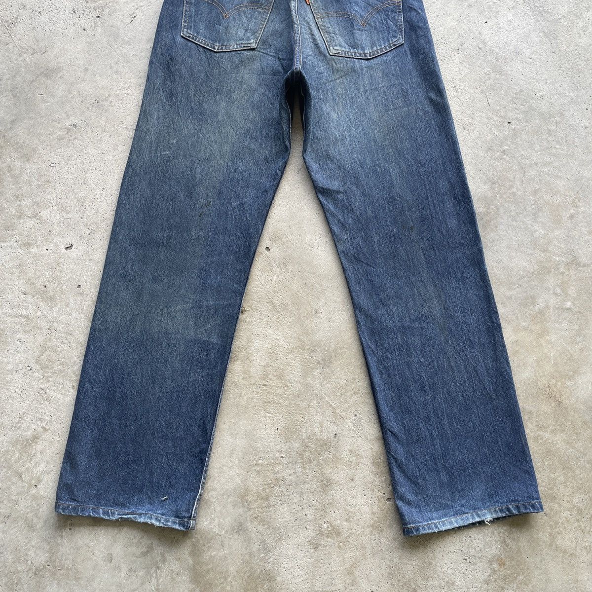 Levi's Vintage Clothing Vintage Levi’s Orange Tag Jeans Faded Denim Pants W32x31.5 Size US 32 / EU 48 - 12 Thumbnail