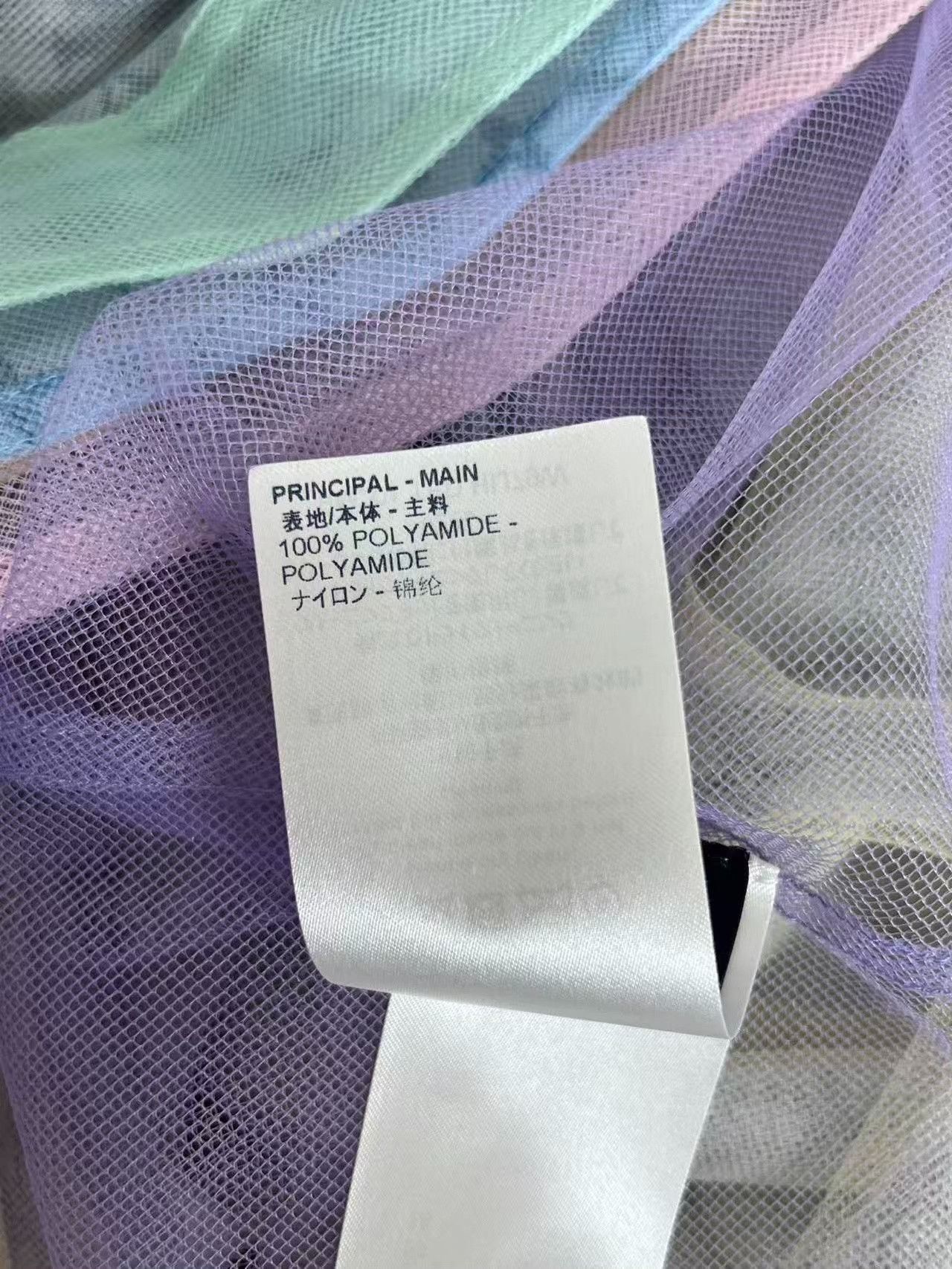Louis Vuitton Louis Vuitton Logo Organza Colorblock Jacket Size US M / EU 48-50 / 2 - 6 Thumbnail
