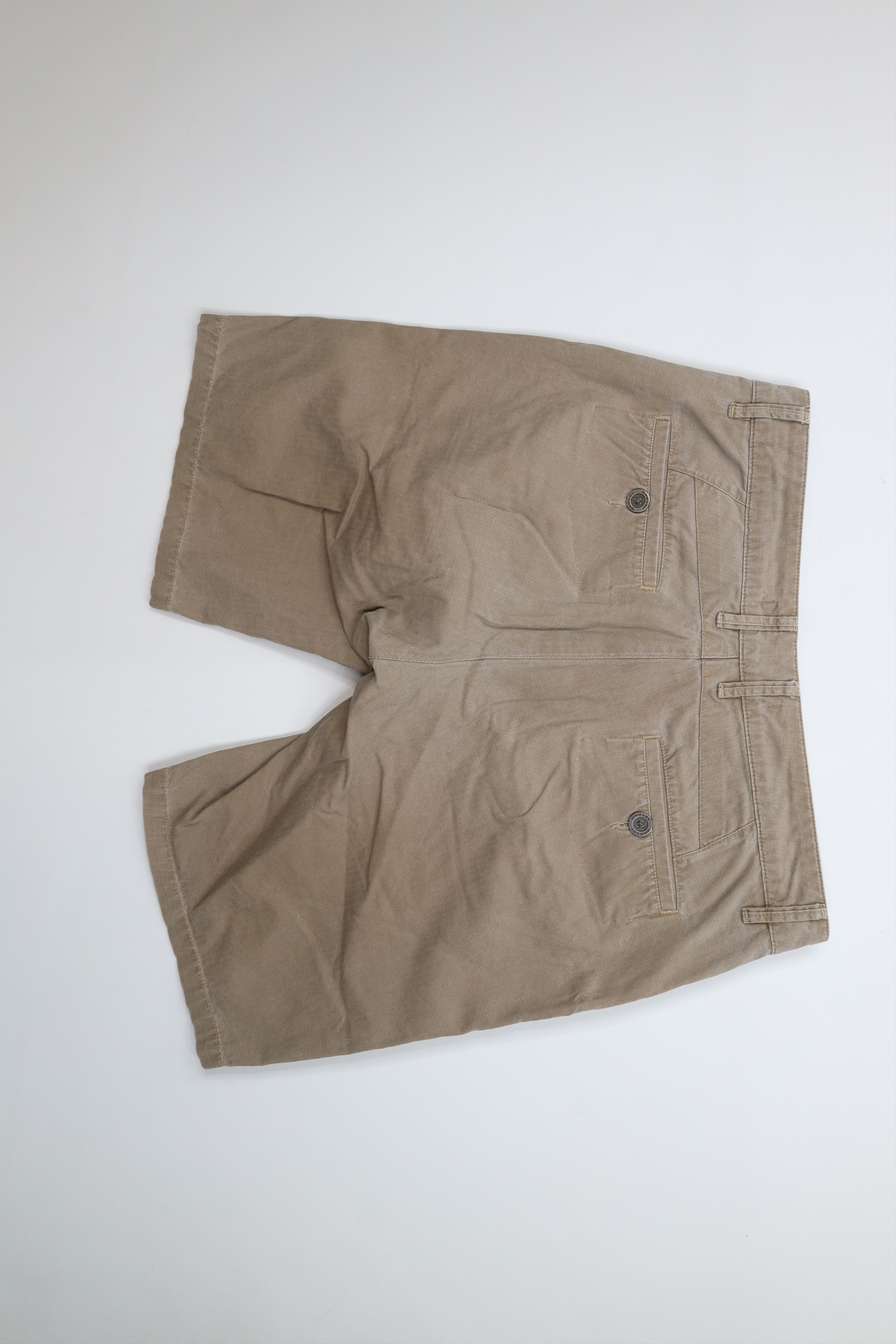 Oakley Vintage Oakley O Logo Ripstop Above Knee Shorts Brown Cotton Size US 34 / EU 50 - 12 Thumbnail