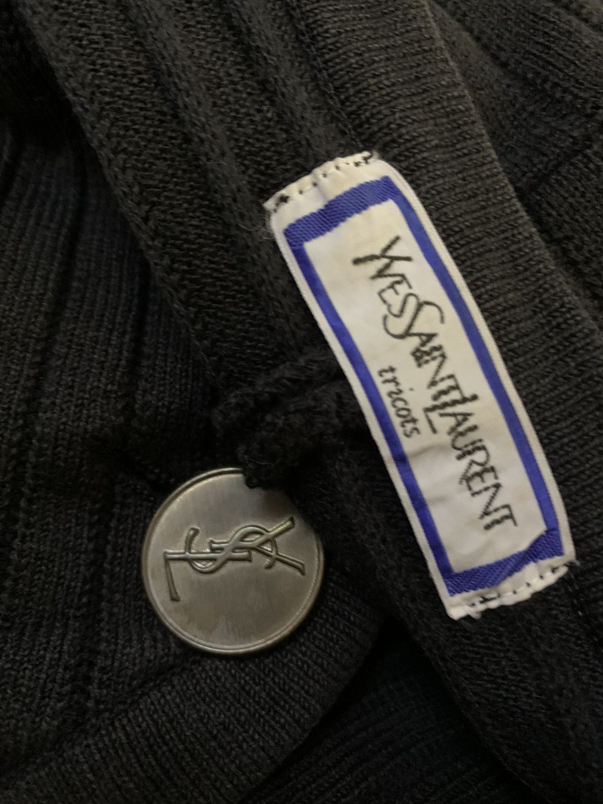 Yves Saint Laurent Vintage Yves Saint Laurent Jacket Black Size M / US 6-8 / IT 42-44 - 6 Thumbnail