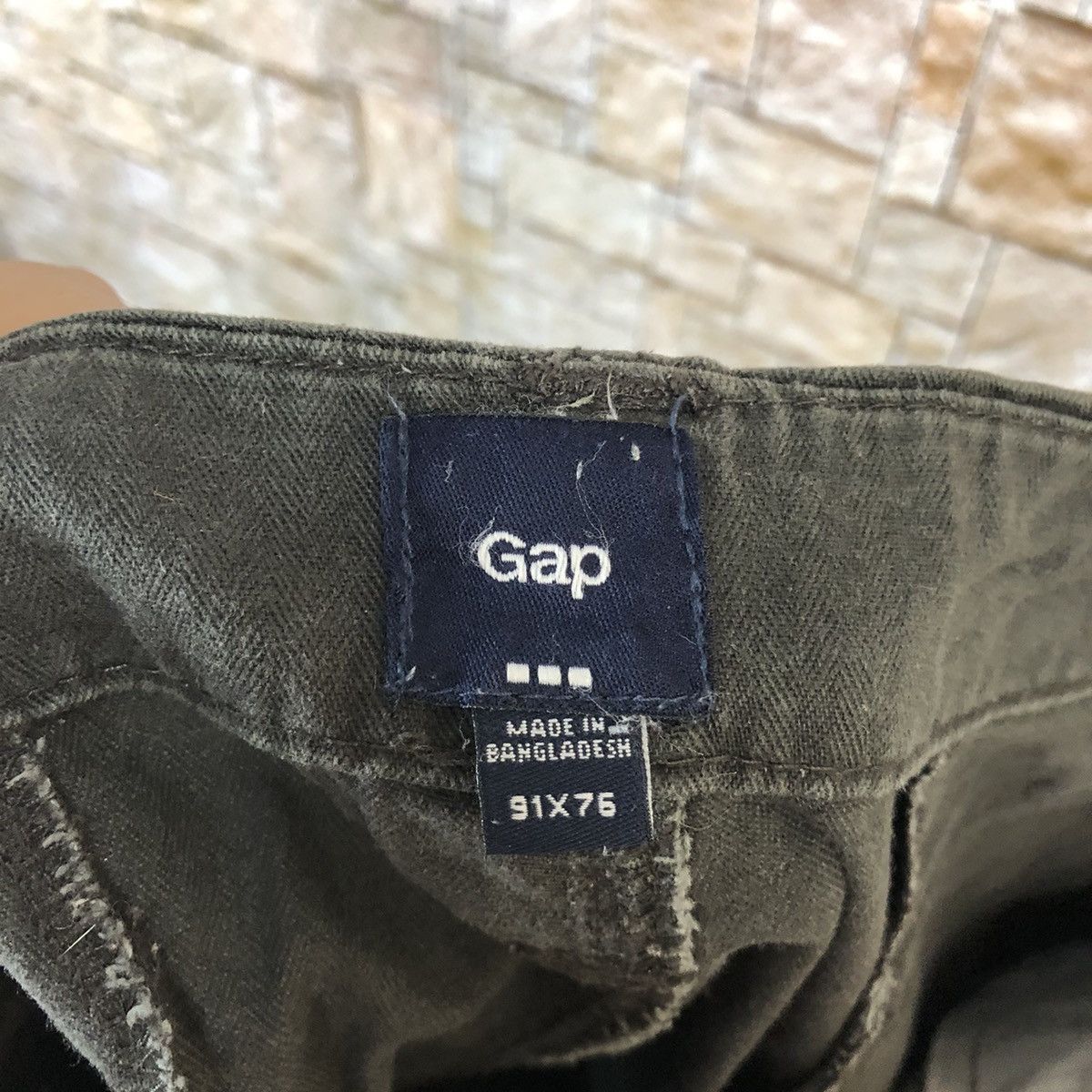 Japanese Brand Gap Black faded Cargo utility Multipocket Pants #A737 Size US 36 / EU 52 - 19 Thumbnail