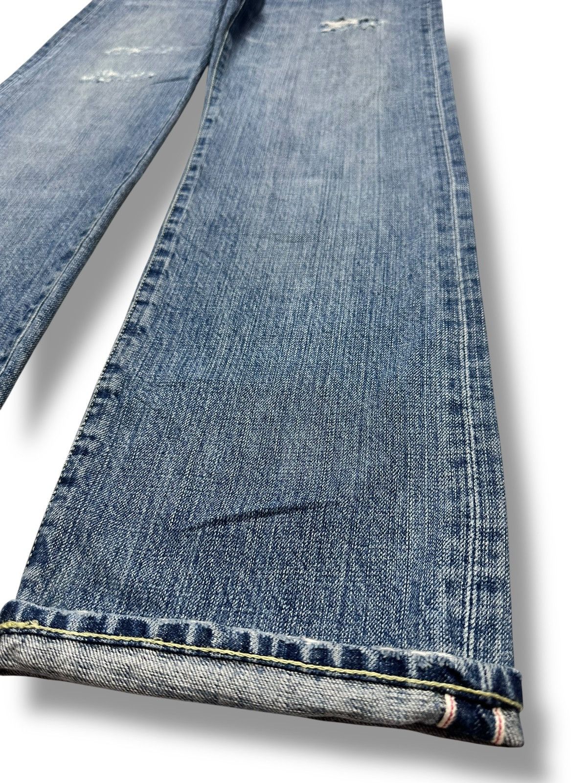 Japanese Brand Vintage K-Collection Japanese Selvedge Jeans With Bluewash Size US 34 / EU 50 - 17 Thumbnail