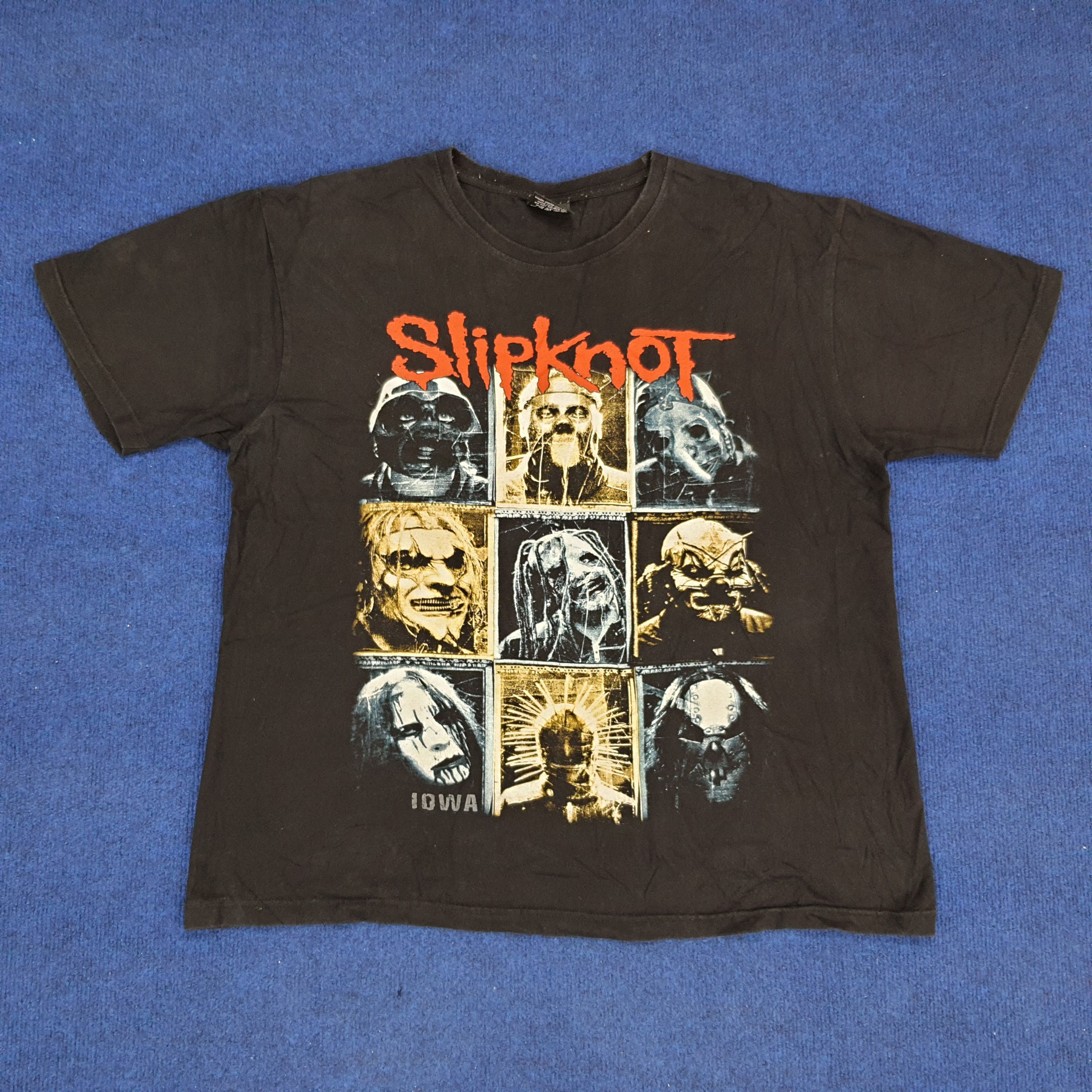 Slipknot × Vintage Vintage Slipknot IOWA Album America Band T-shirt Size US XL / EU 56 / 4 - 1 Thumbnail