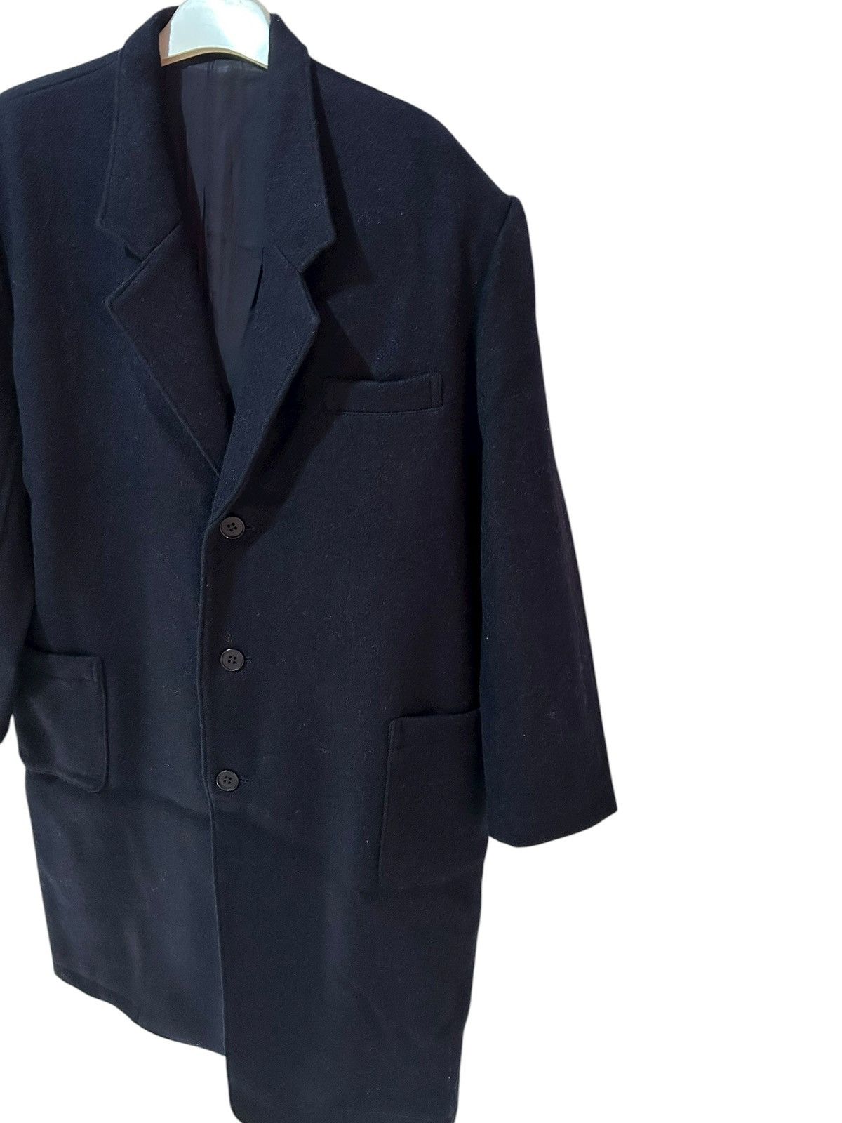 Yohji Yamamoto Y's Yohji Yamamoto Wool Long Coat - dmc Size US L / EU 52-54 / 3 - 7 Thumbnail