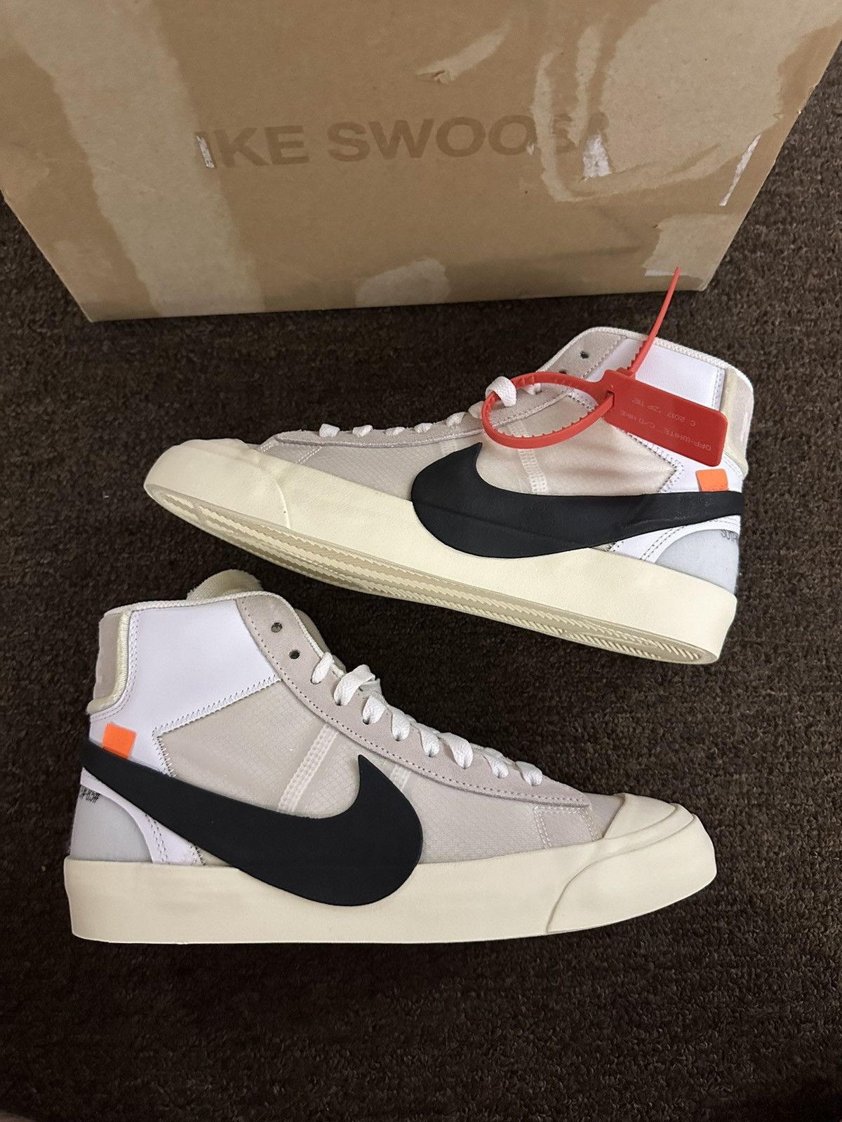 Nike × Off-White × Virgil Abloh Nike Blazer Mid x Off-White The Ten Size US 8 Size US 8 / EU 41 - 2 Thumbnail