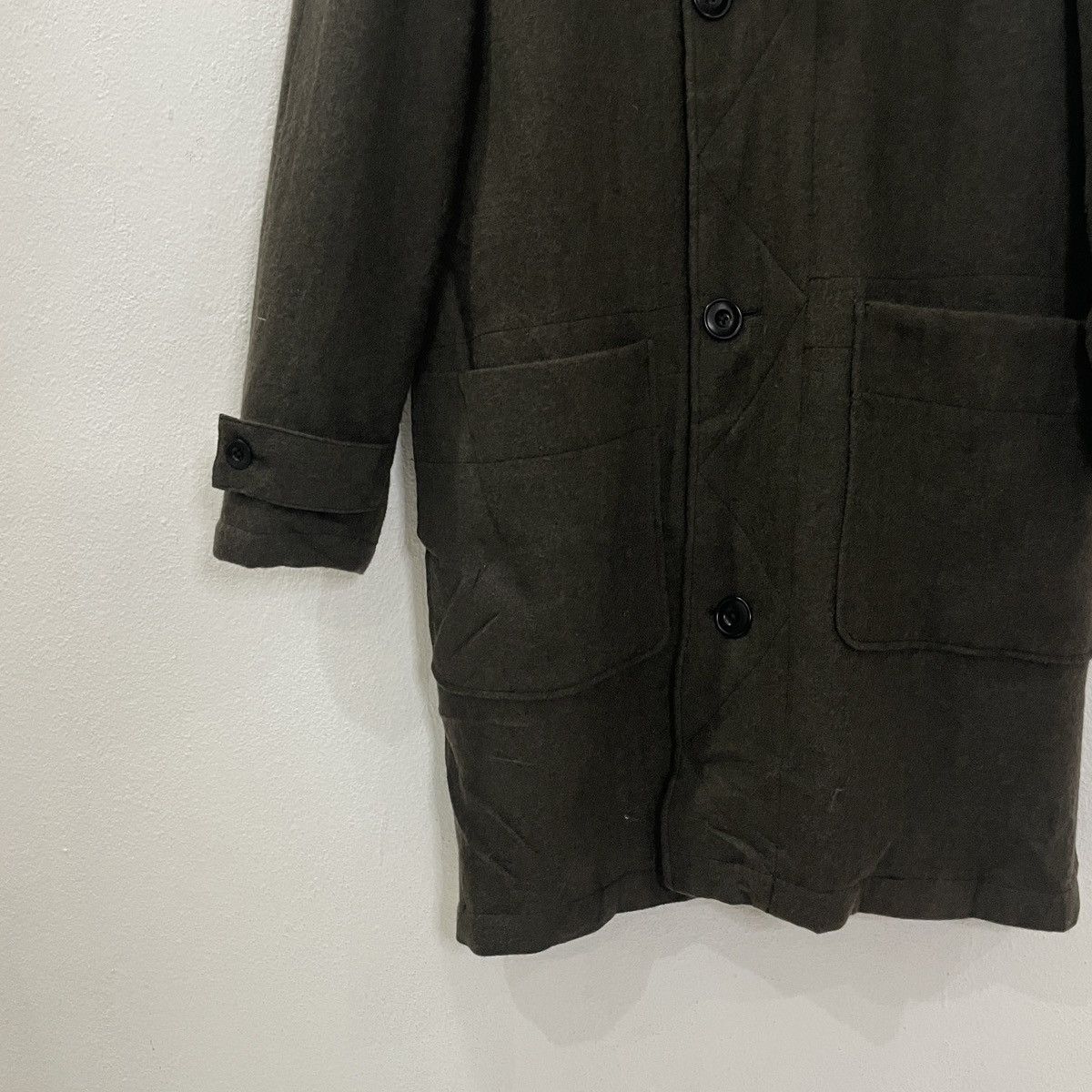 Lemaire × Uniqlo Vintage Uniqlo X Lemaire Hoodies Trench Coat Jacket Size US L / EU 52-54 / 3 - 3 Thumbnail