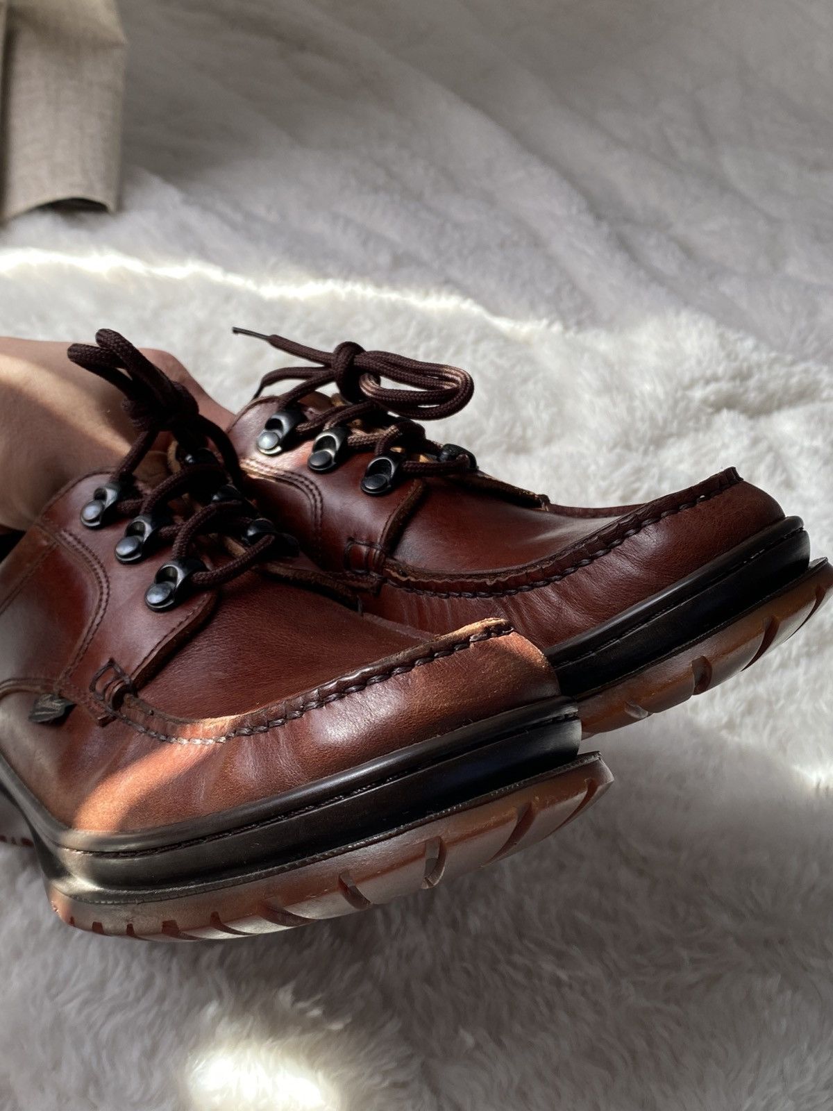 Paraboot Paraboot Leather Shoes – Size 7 1/2 (fits more like EU 42) Size US 8.5 / EU 41-42 - 5 Thumbnail