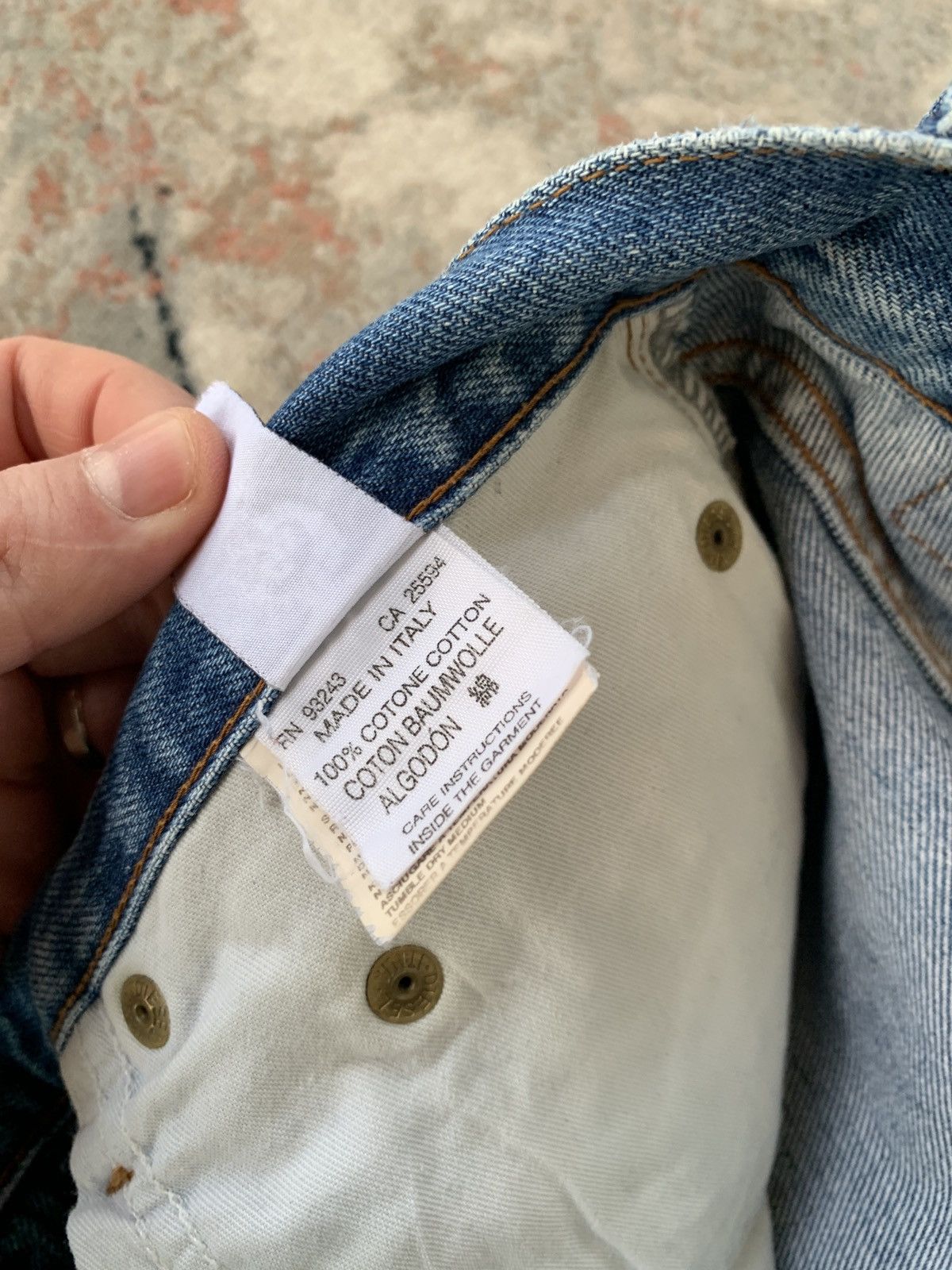 Diesel × Vintage Vintage Diesel Denim Pants Size US 31 - 7 Thumbnail