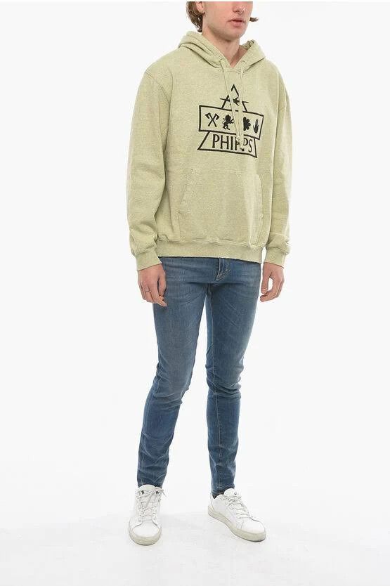 Phipps o1mle0424 Historic Fleece Pyramid Hoodie in Beige Size US M / EU 48-50 / 2 - 4 Thumbnail