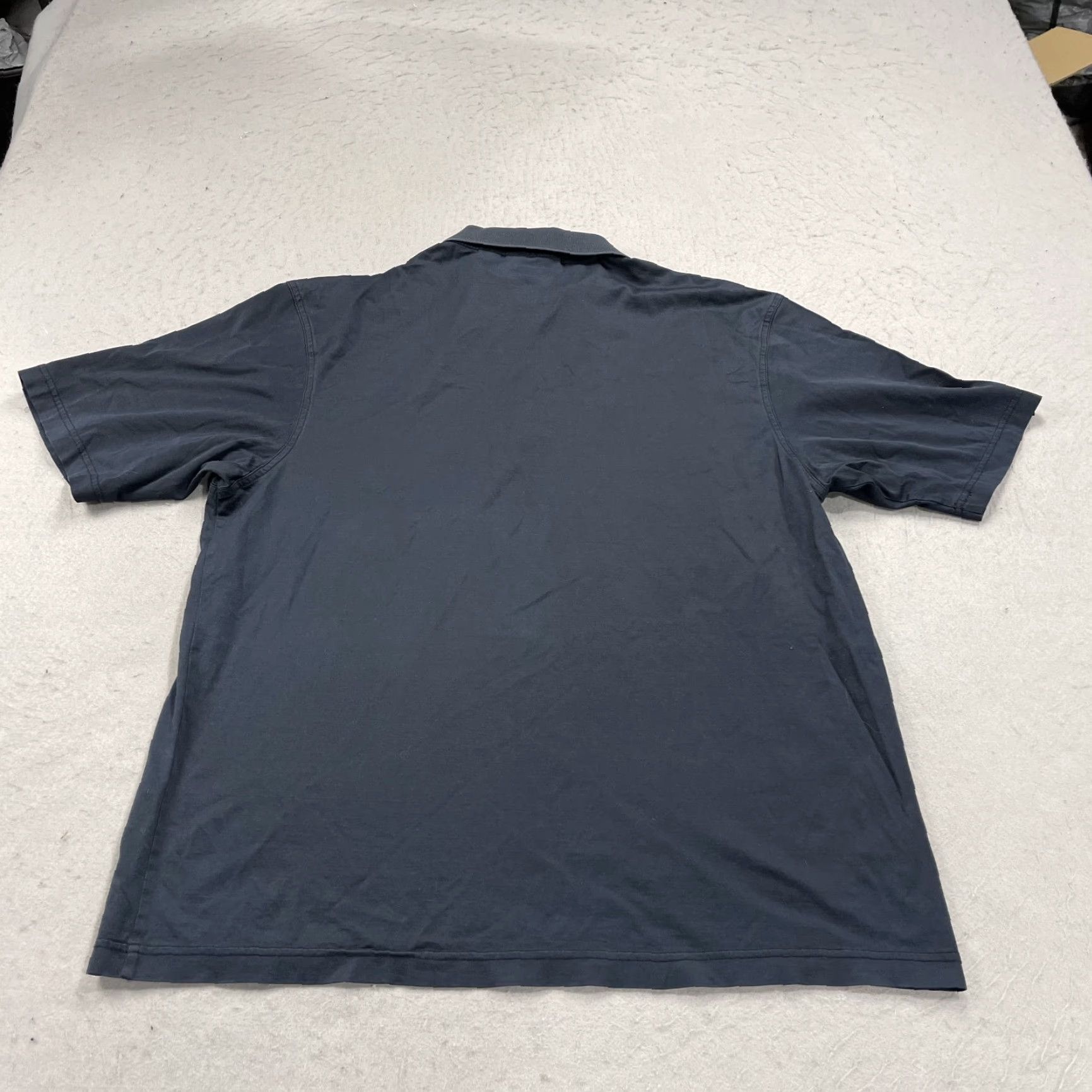Vintage VINTAGE Masters Polo Shirt Mens Large Black Solid Amen Corner Augusta National 90s Size US L / EU 52-54 / 3 - 4 Thumbnail