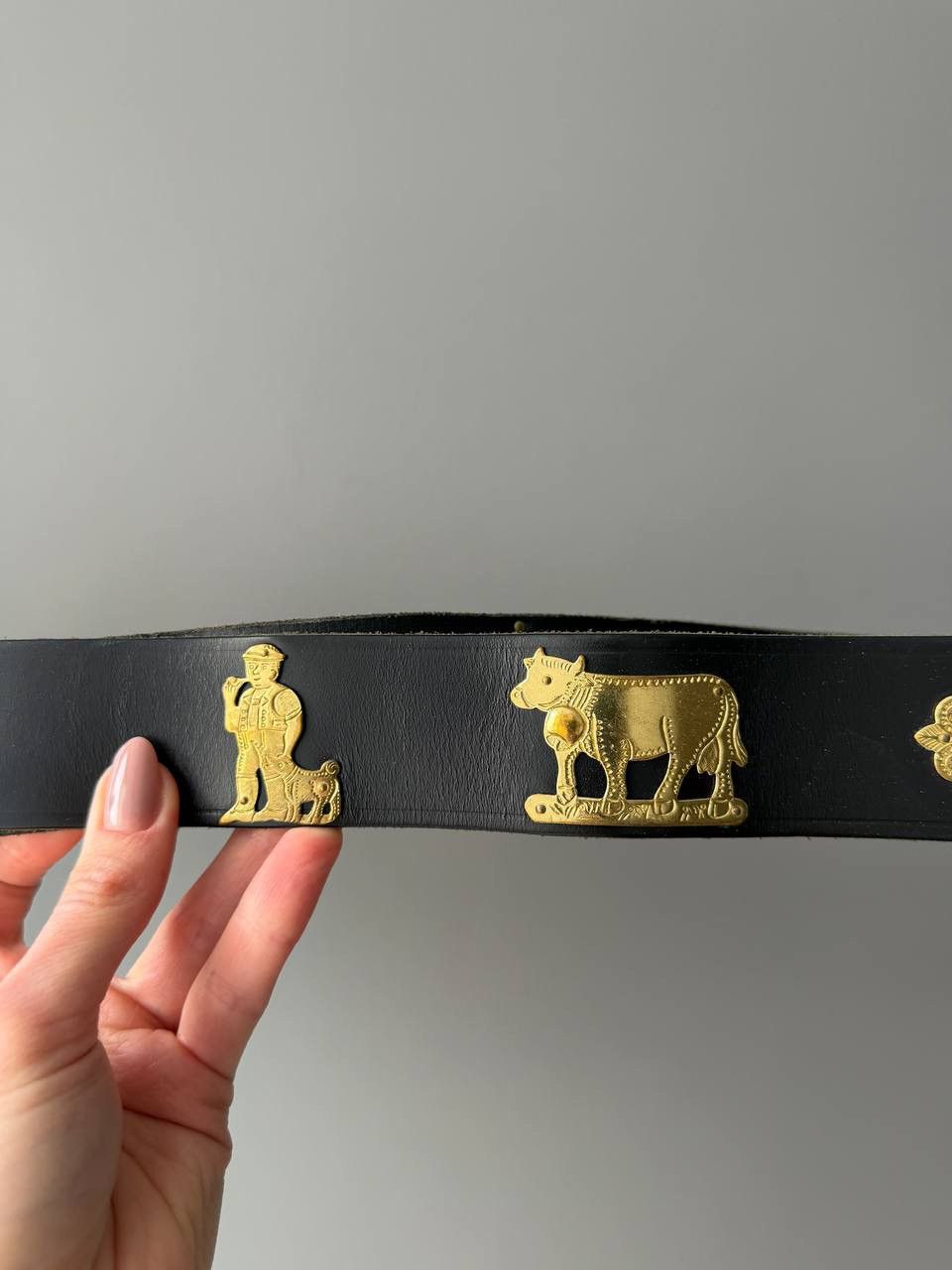 Etro ETRO Leather Belt Black 115/130 Size ONE SIZE - 14 Thumbnail