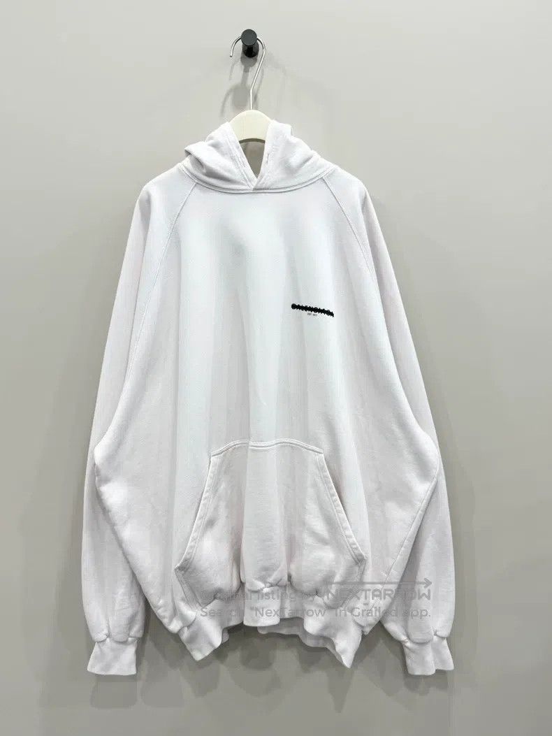 Balenciaga Balenciaga Strikethrough letter hooded sweatshirt Size US M / EU 48-50 / 2 - 1 Thumbnail