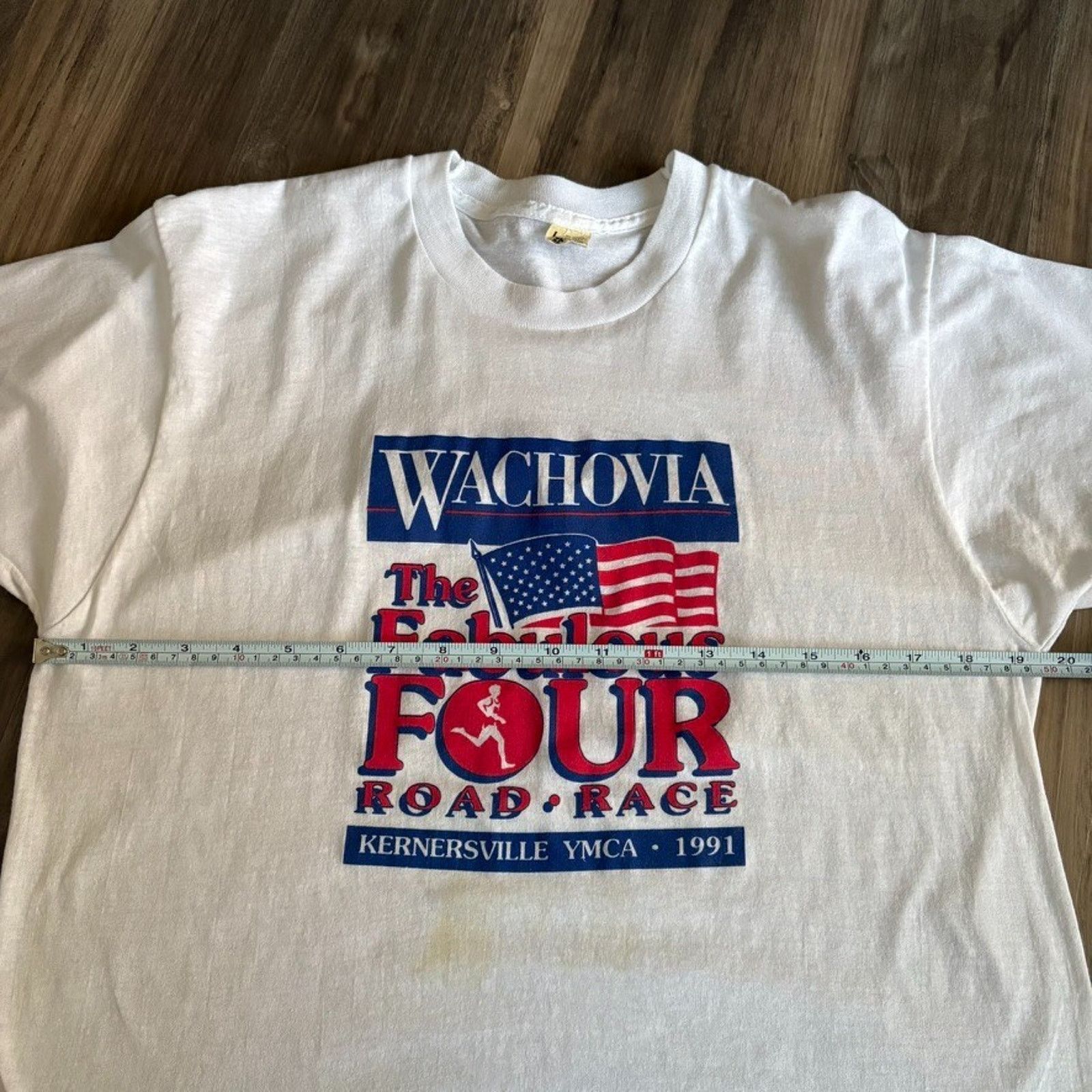 Vintage Vintage Paper Thin Burnout T-Shirt Size M White 1990s SHEER Size US M / EU 48-50 / 2 - 7 Thumbnail