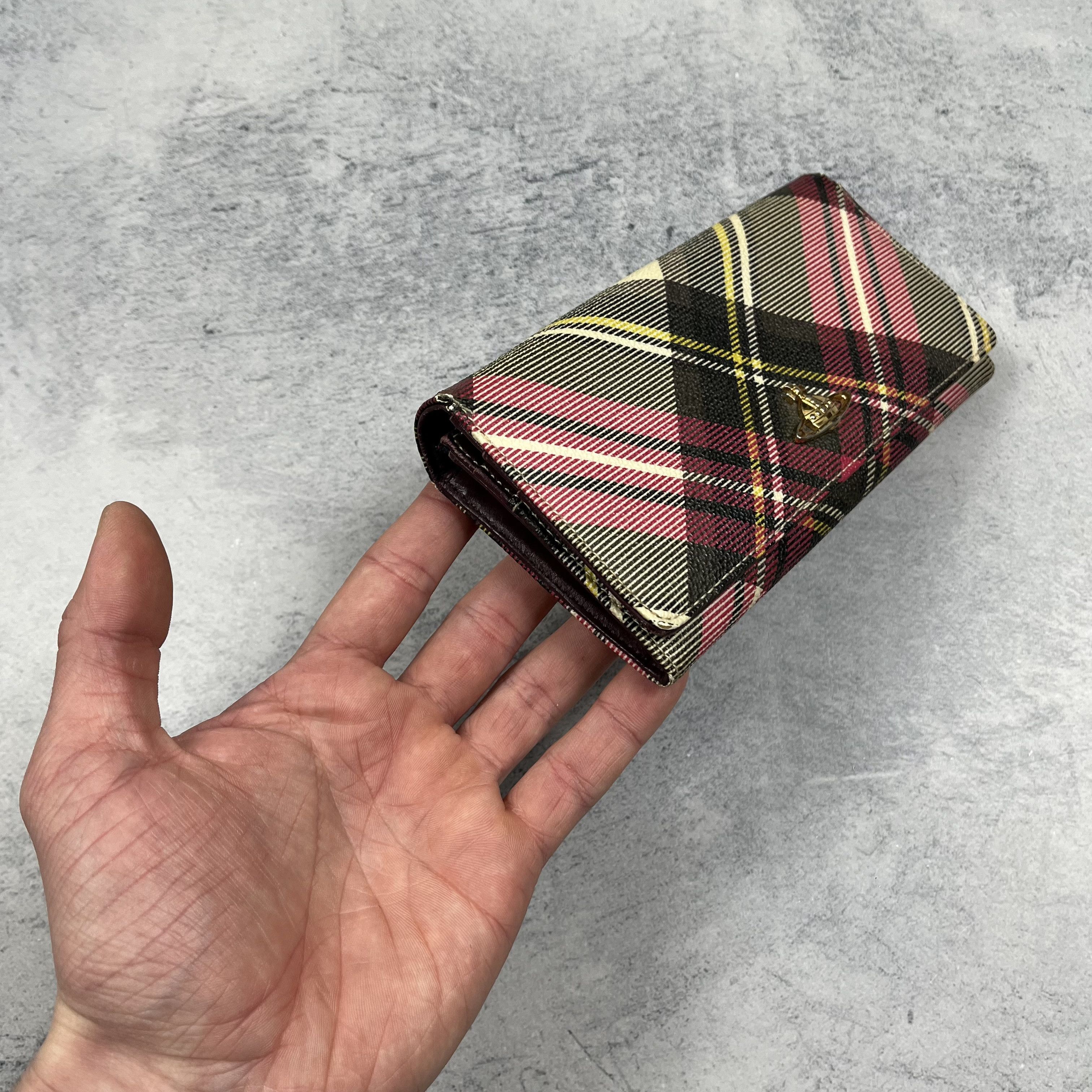 Vivienne Westwood Vivienne Westwood Orb Logo Leather Wallet Size ONE SIZE - 4 Thumbnail