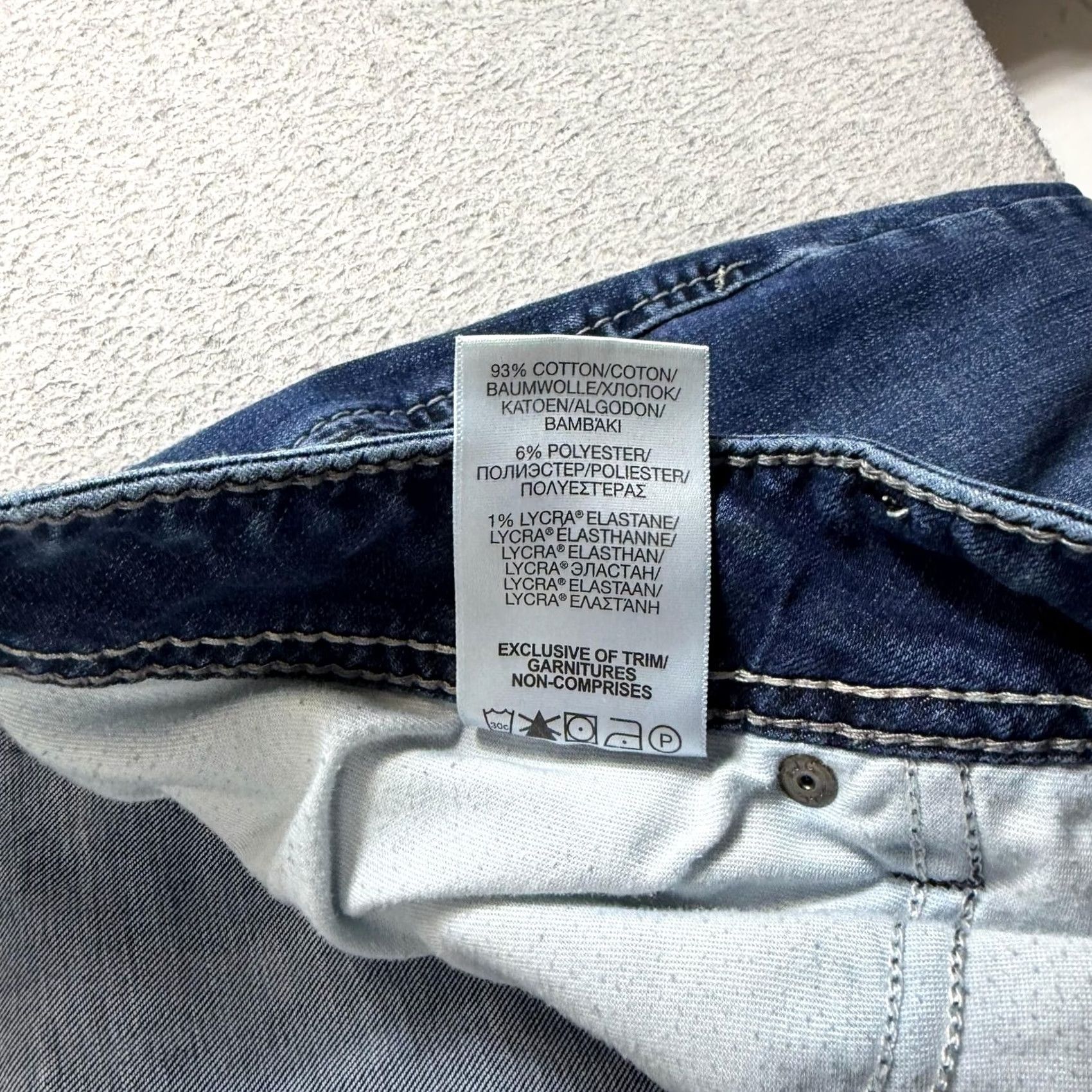 Silver Jeans Co. Silver Jeans Co. Elyse Slim Boot Jeans Womens 20 Blue Stretch Bootcut Denim Size 42" / US 20 - 5 Thumbnail