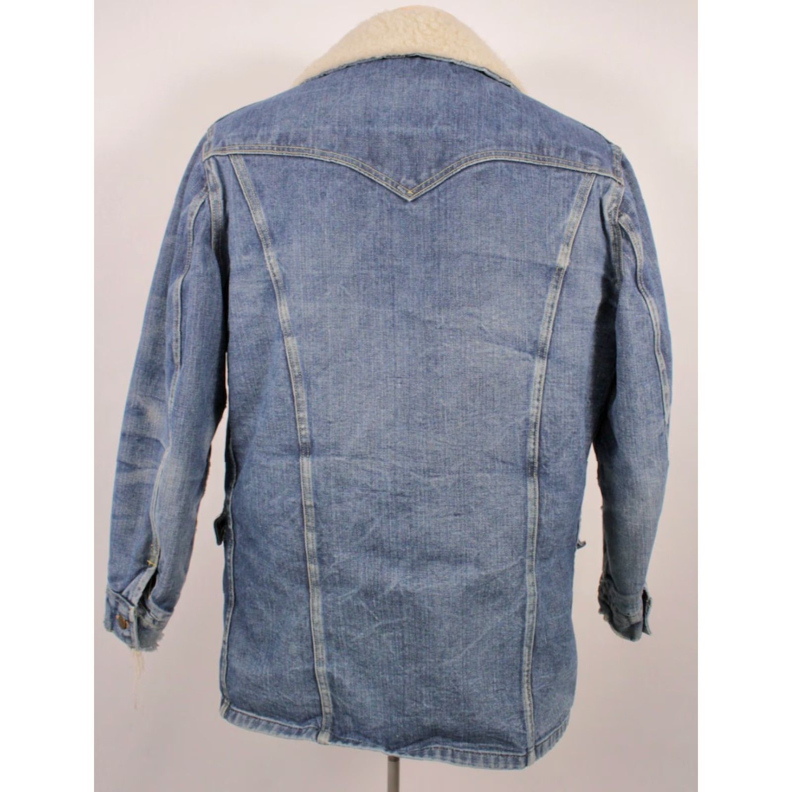 Lee Vintage 70s Lee Storm Rider Denim Jacket Men's Size S/M Blue **Vintage 70s Lee Storm Rider Denim Jacket Men's Size S/M Blue** Size US S / EU 44-46 / 1 - 2 Thumbnail