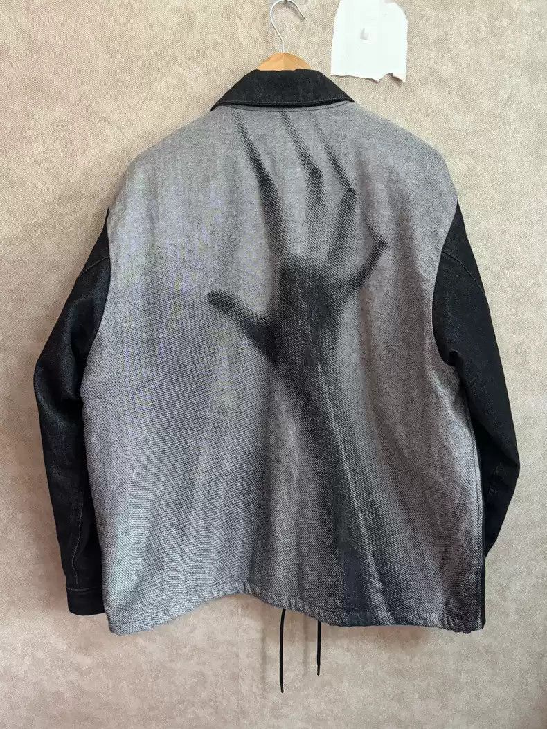 Undercover Undercover 22AW Hitchcock psycho, denim jacket Size US L / EU 52-54 / 3 - 1 Thumbnail