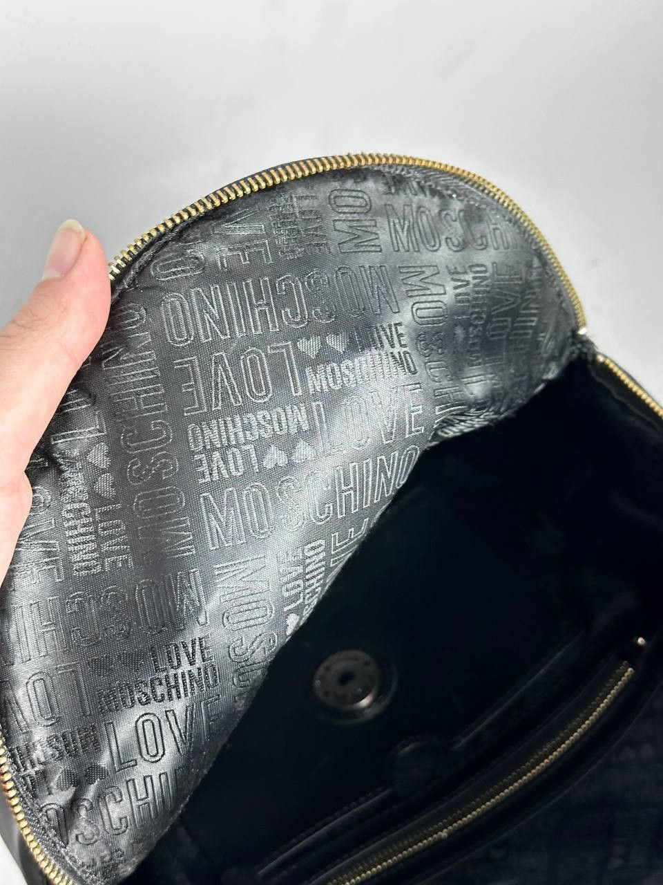 Moschino Love Moschino Luxury Leather Iconic Backpack Size ONE SIZE - 17 Thumbnail