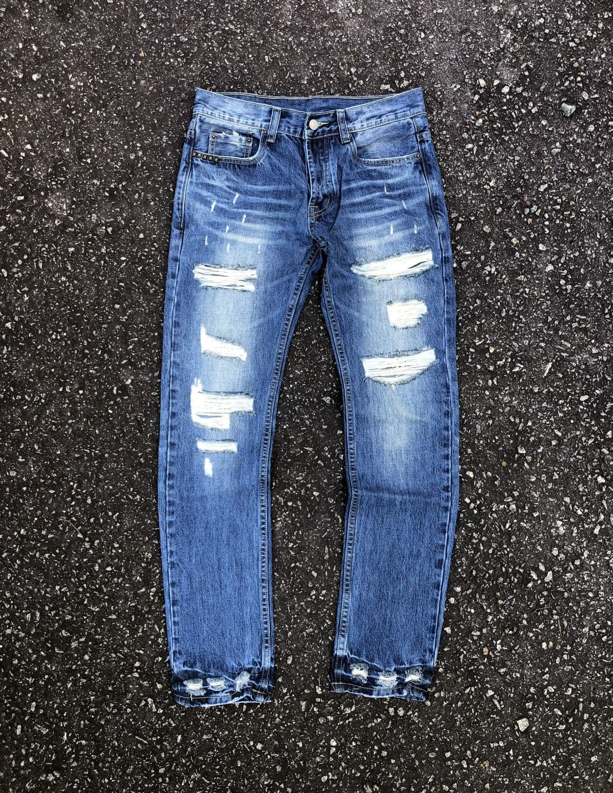 Hysteric Glamour Hysteric Glamour Distressed Jeans Size US 30 / EU 46 - 1 Thumbnail