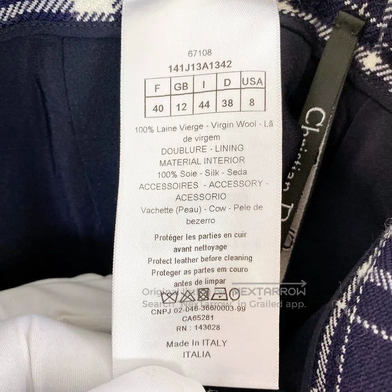 Dior Dior Plaid skirt Size 26" / US 2 / IT 38 - 7 Thumbnail