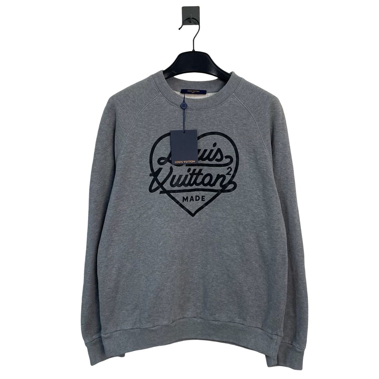 Louis Vuitton Louis Vuitton LV² Heart Logo Sweatshirt Size L Size US L / EU 52-54 / 3 - 1 Thumbnail