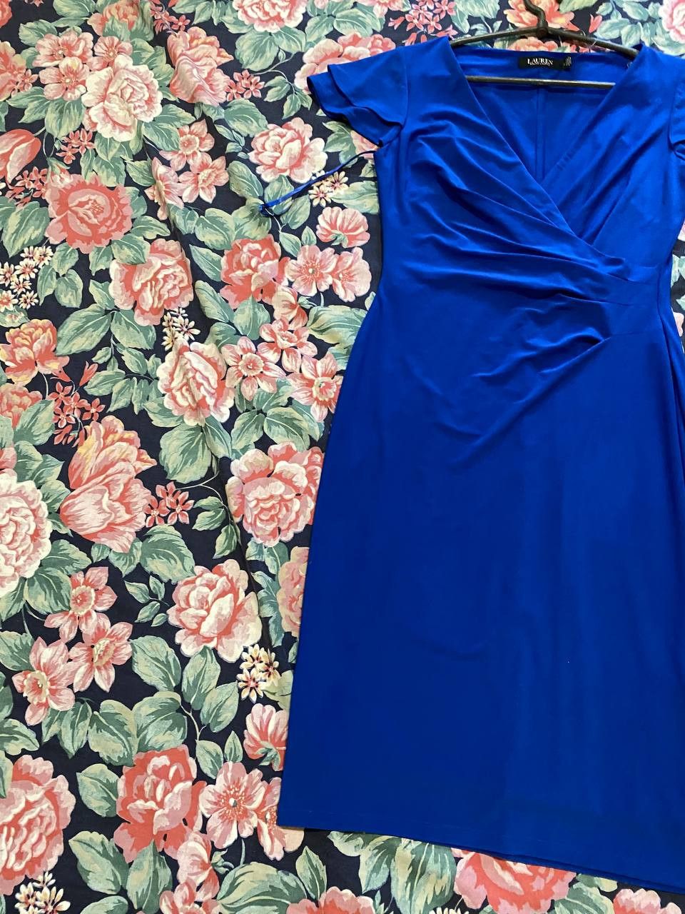 Lauren Ralph Lauren Avan-Garde Blue Midi Dresses Lauren Ralph Lauren Size XS / US 0-2 / IT 36-38 - 2 Thumbnail