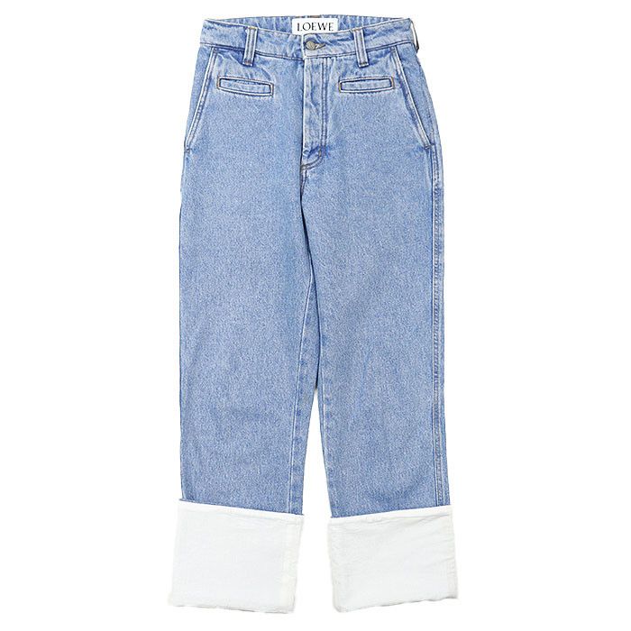 Loewe Loewe Loewe Fisherman Cotton Denim Pants Textile Jeans DUTY FREE for USA Size ONE SIZE - 1 Thumbnail