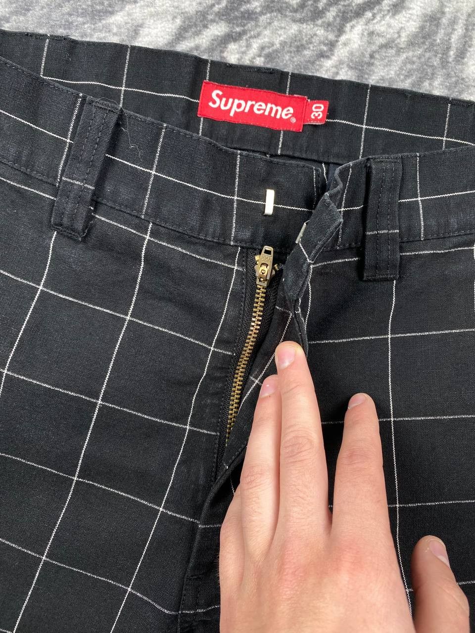 Supreme Supreme Chech Work Pants Trousers Men Size 30 Black Size US 30 / EU 46 - 5 Thumbnail
