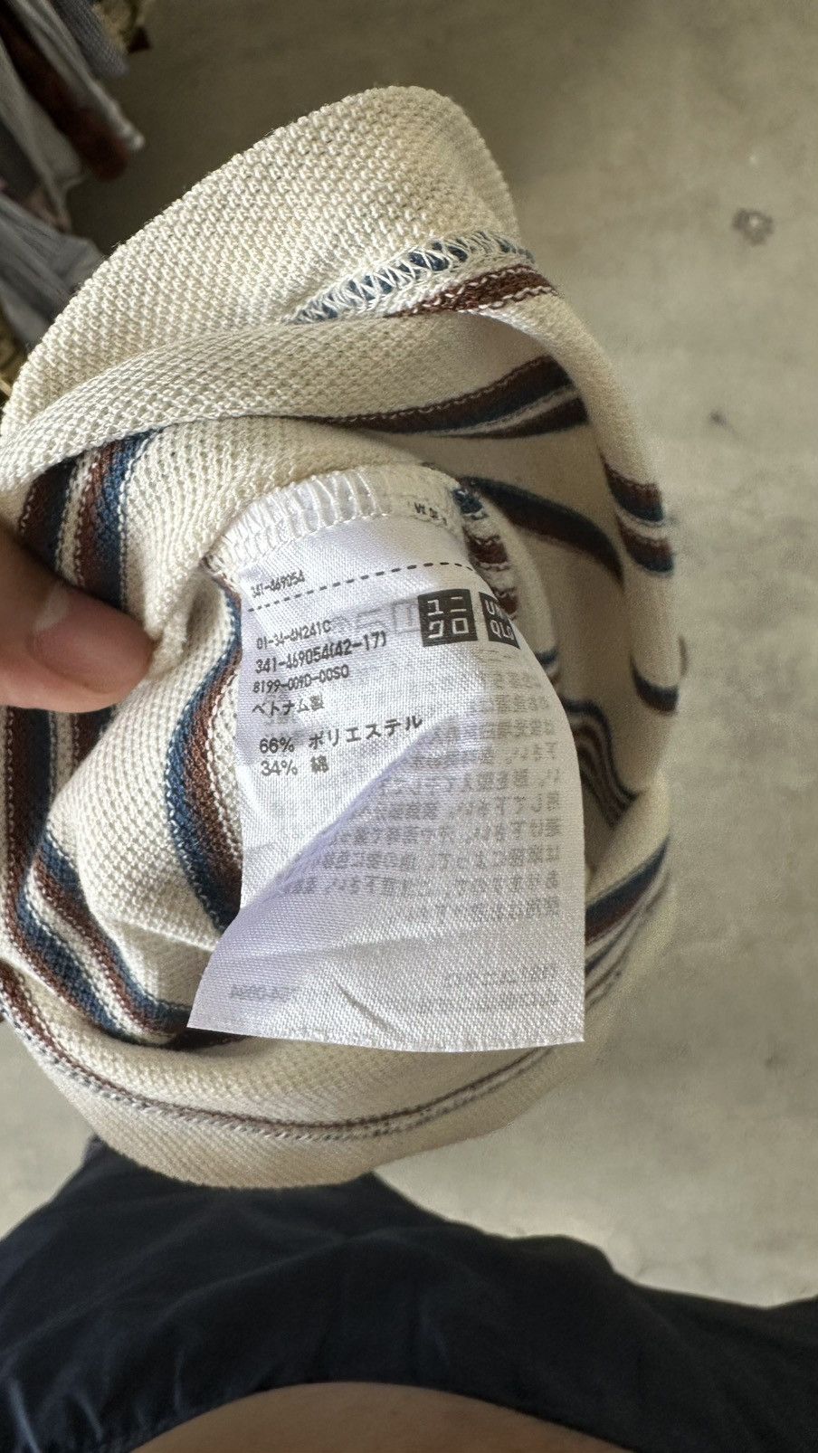 JW Anderson × Uniqlo JW ANDERSON STRIPES TEE Size US M / EU 48-50 / 2 - 6 Thumbnail