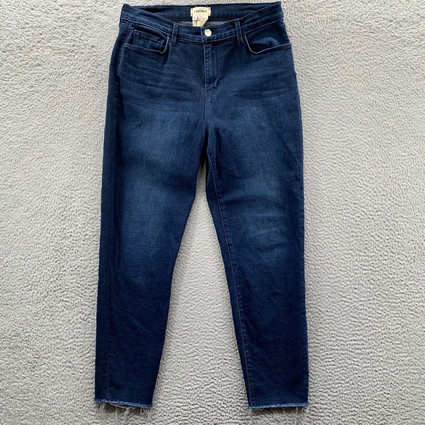 Outlet L'Agence NWT Alexia Slim Cropped Cigarette Jeans