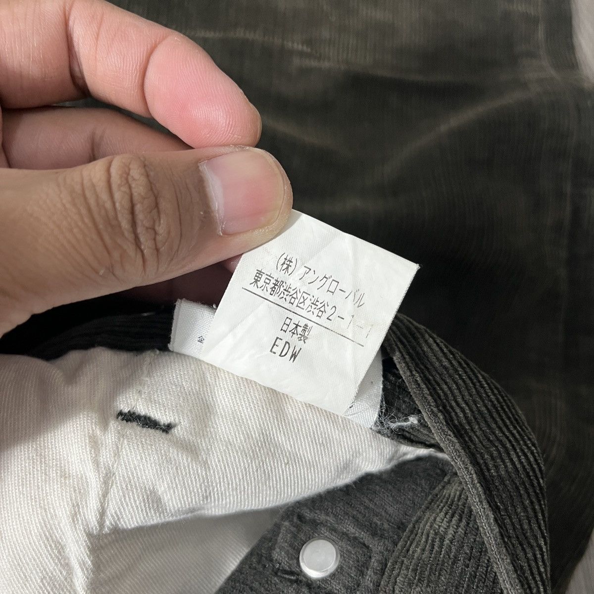 Margaret Howell Edwin x Margaret Howell Green Carduroy Pant Buckel Back Lgb Size US 29 - 21 Thumbnail